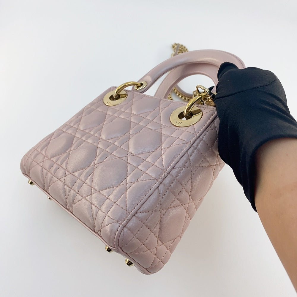 Lady Dior Mini in Light Pink