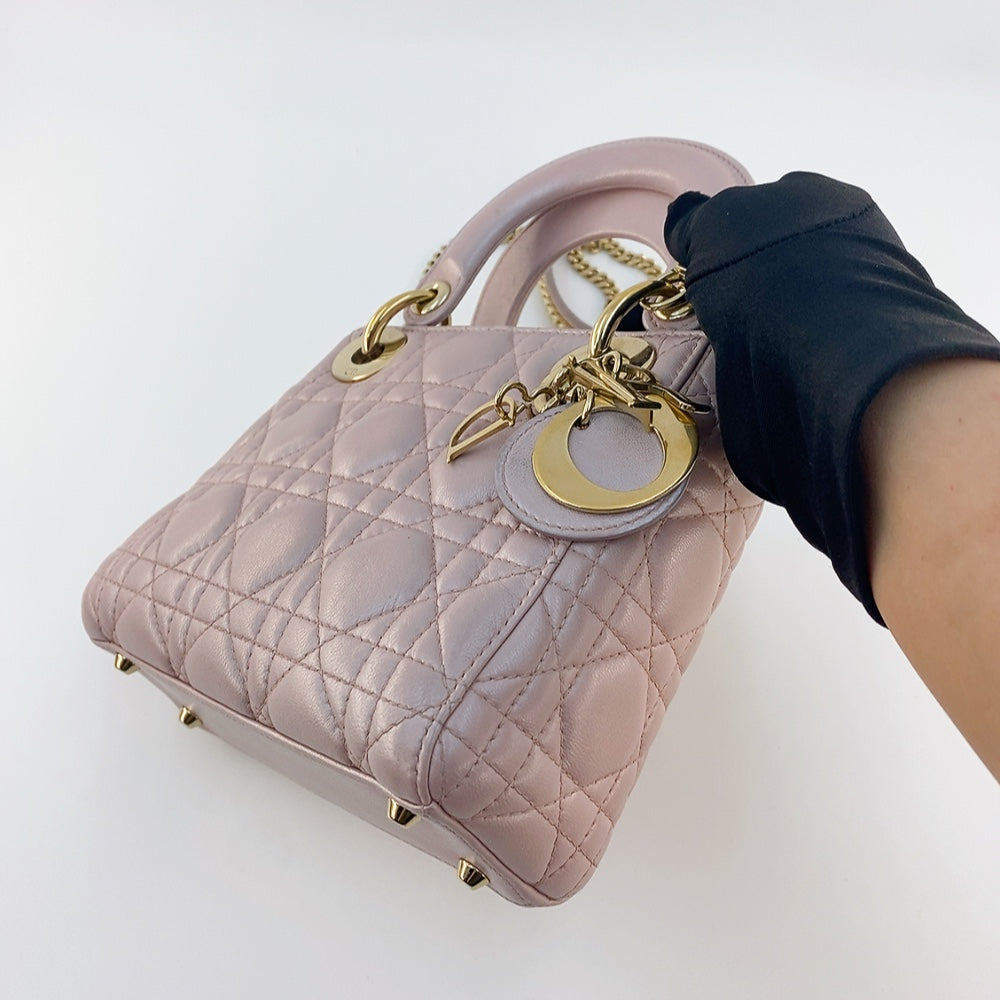 Lady Dior Mini in Light Pink