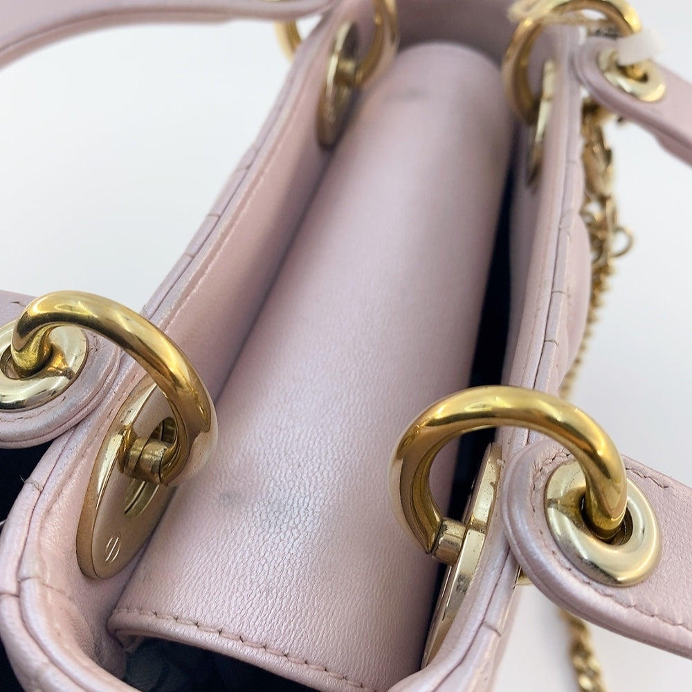 Lady Dior Mini in Light Pink