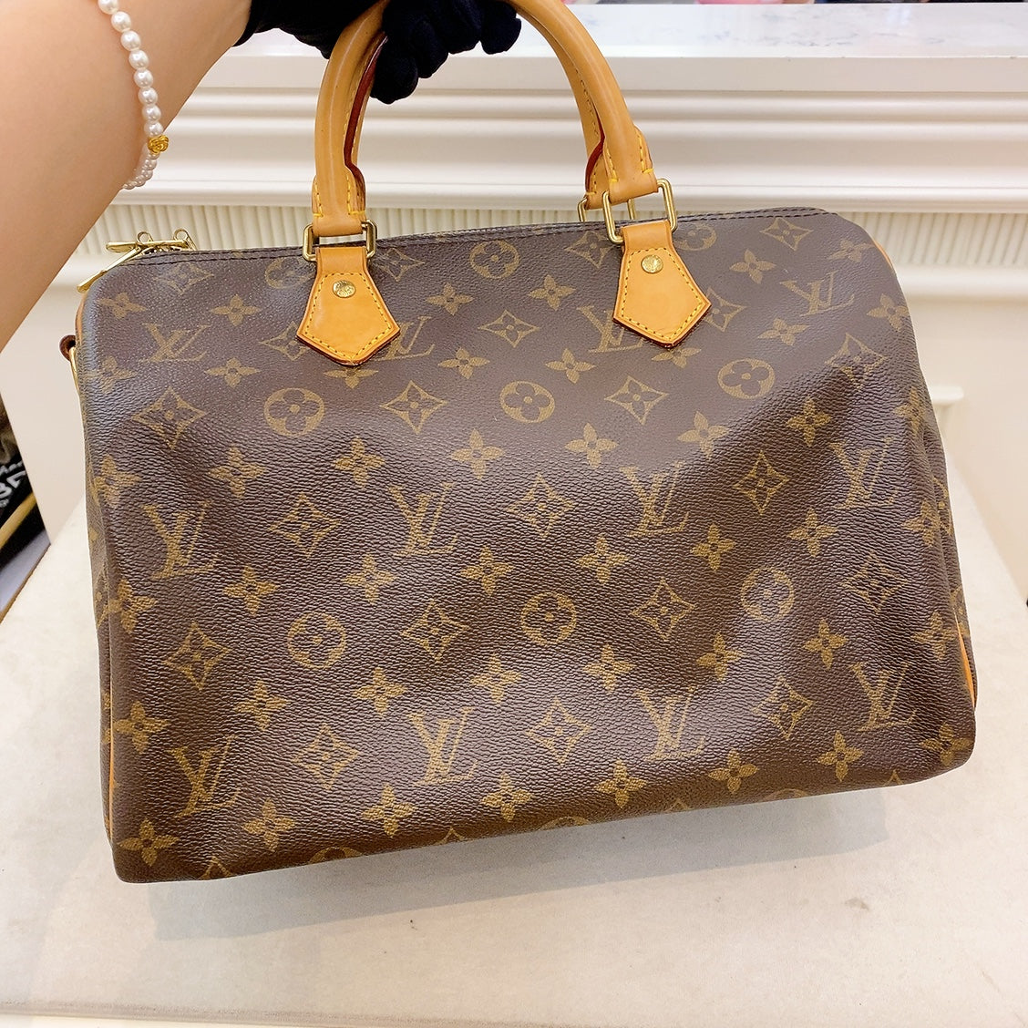 LV MONOGRAM  SPEEDY B30