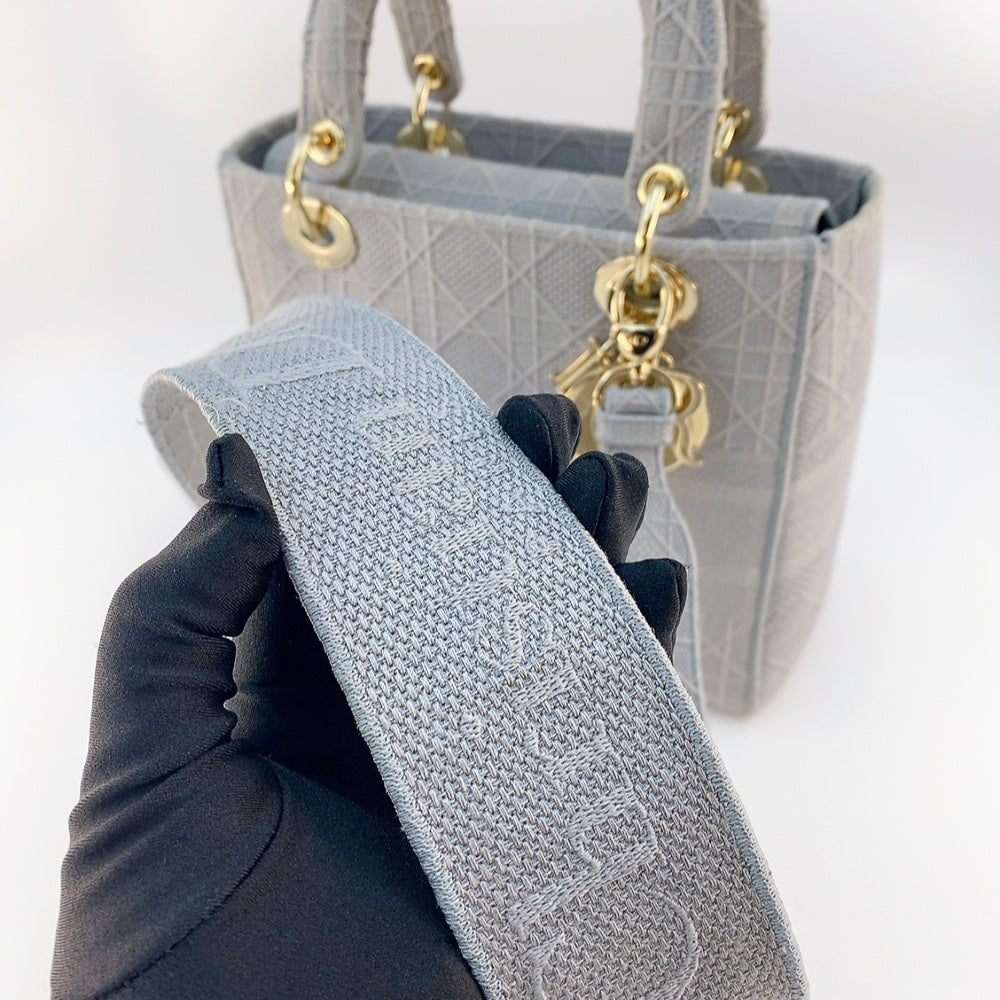 LADY DIOR MEDIUM IN GREY