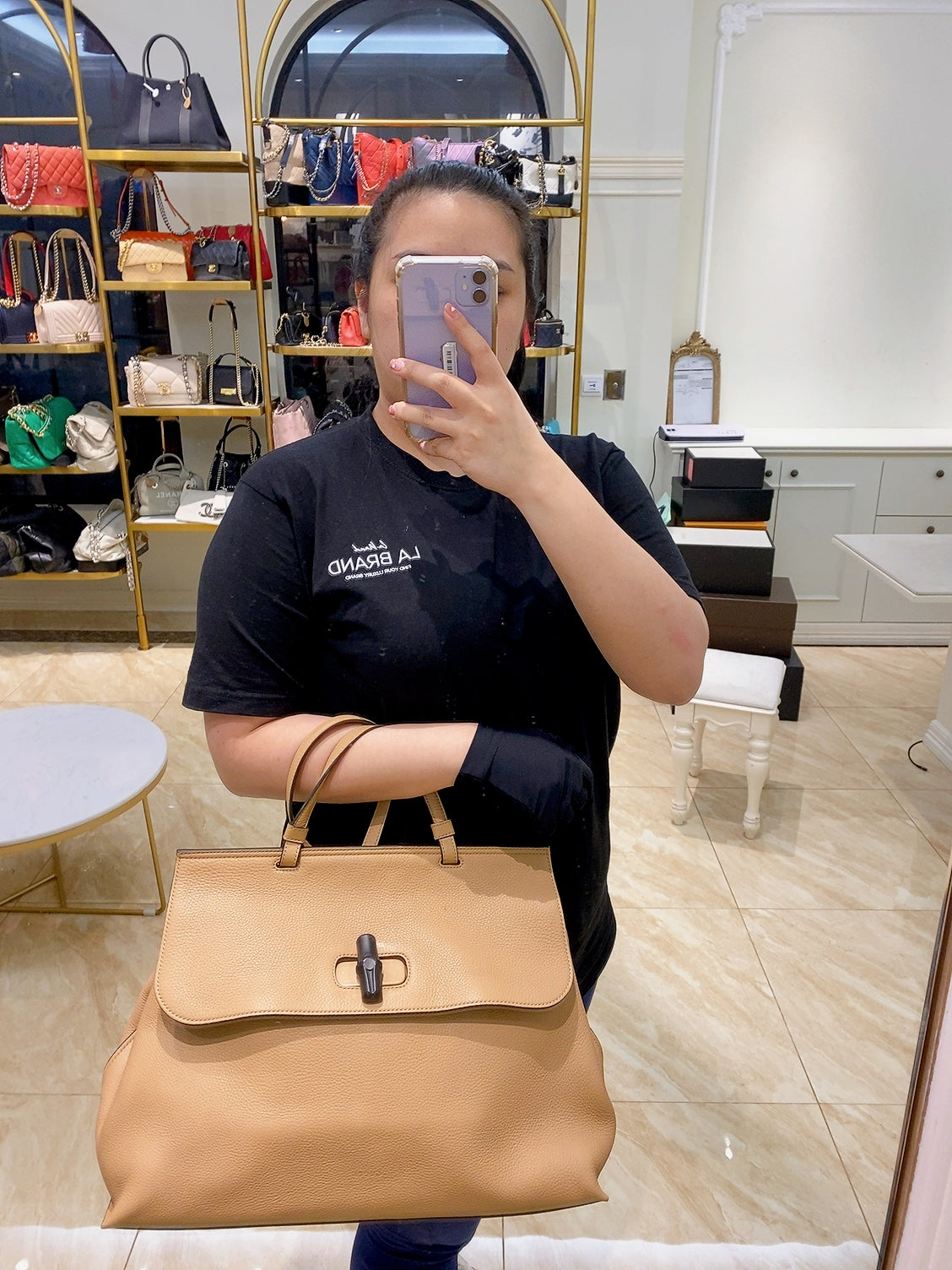 Gucci Bamboo Daily Top Handle Bag