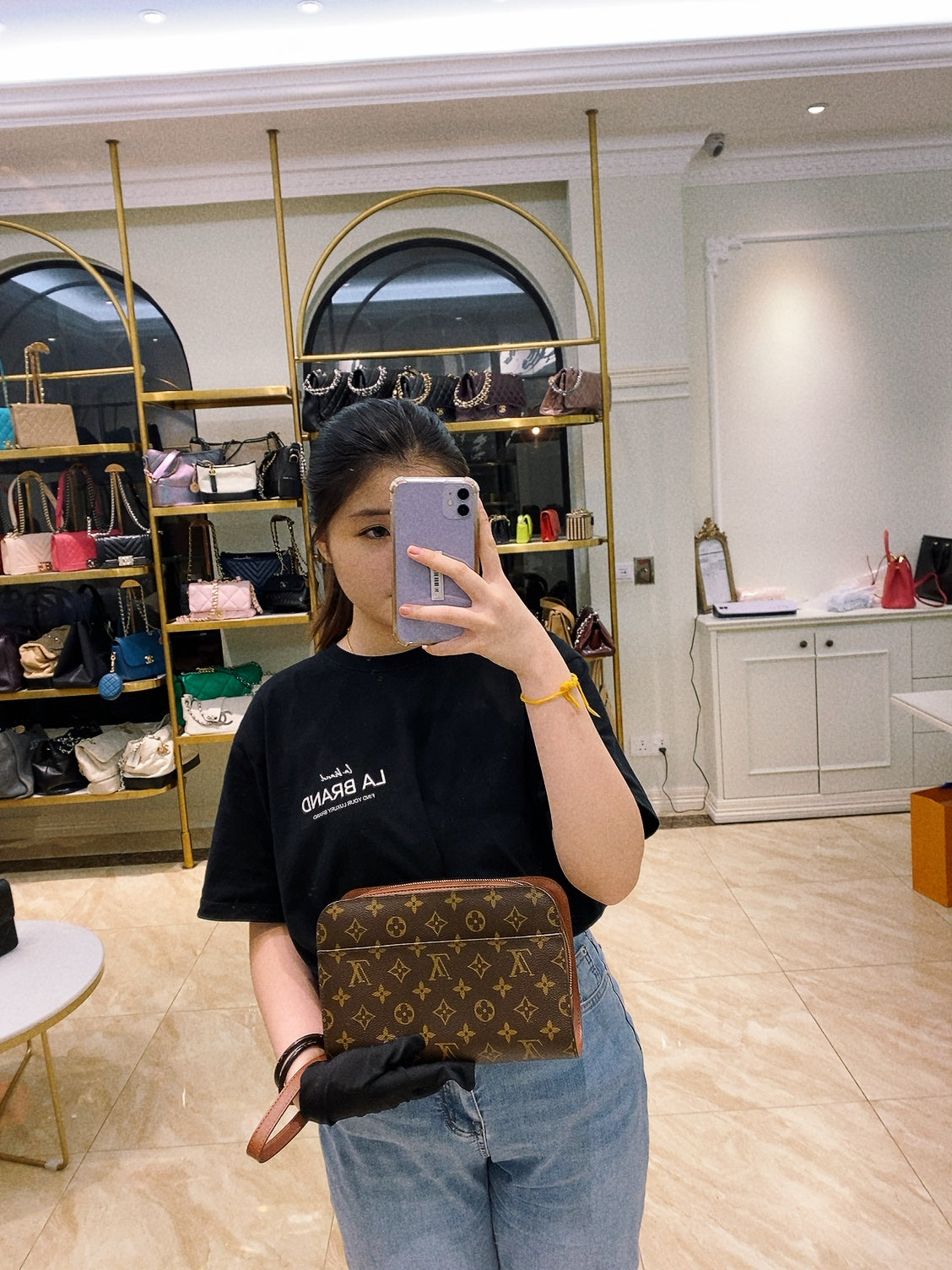 Lv discount clutch bags