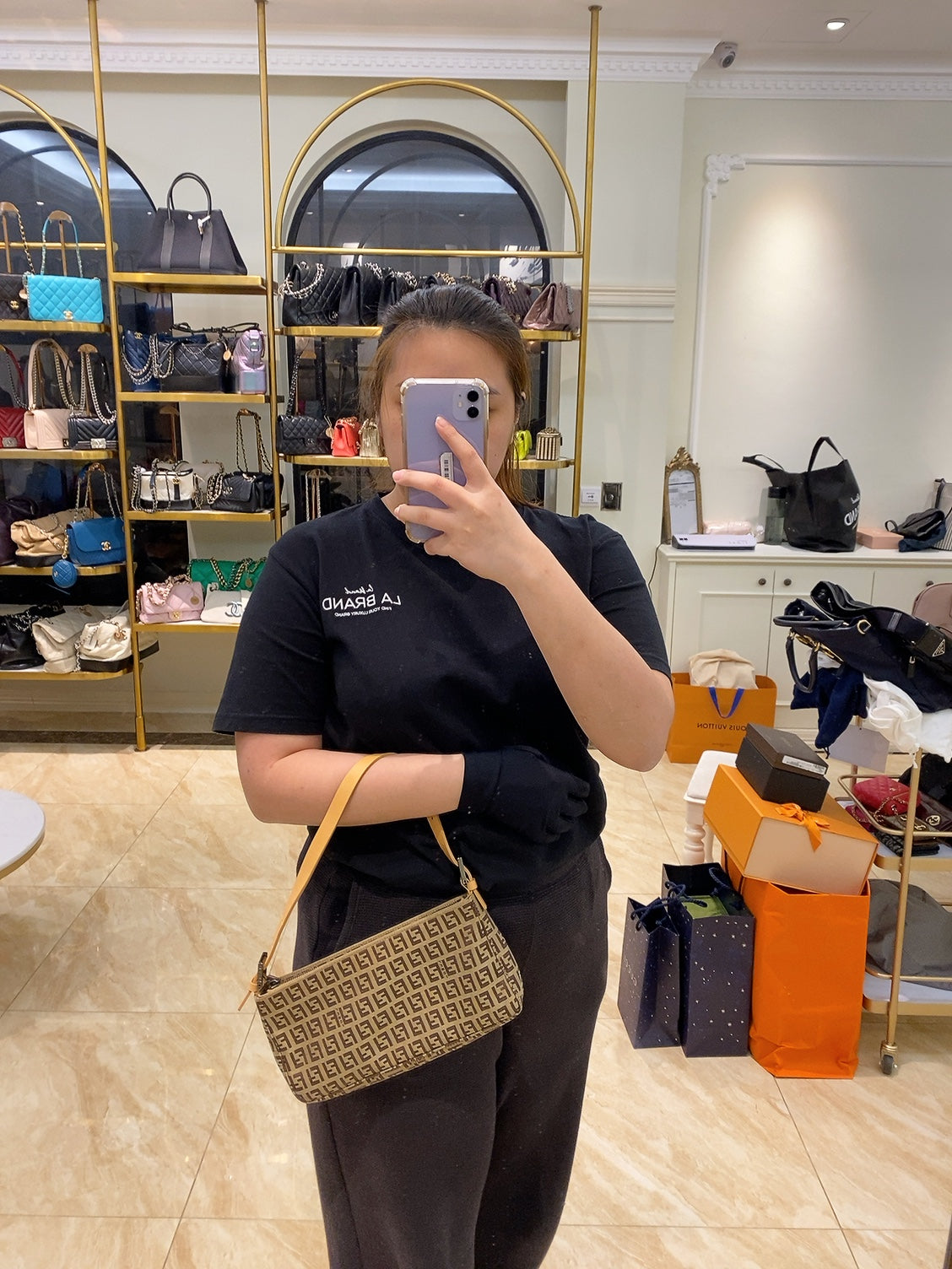 Fendi shoulder discount