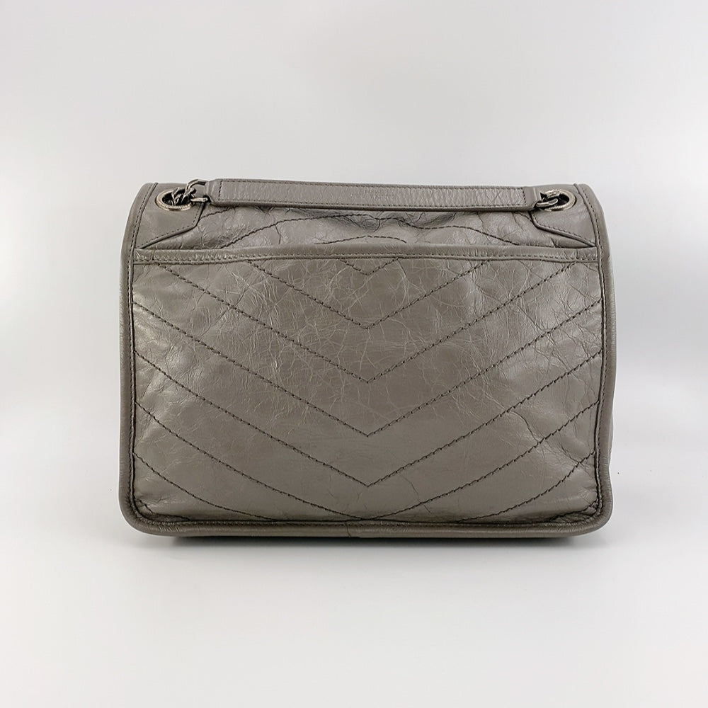 YSL NIKI MEDIUM IN GREY