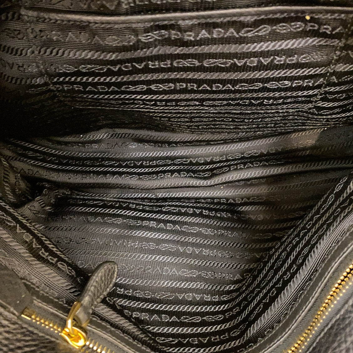 Prada bag inside discount lining