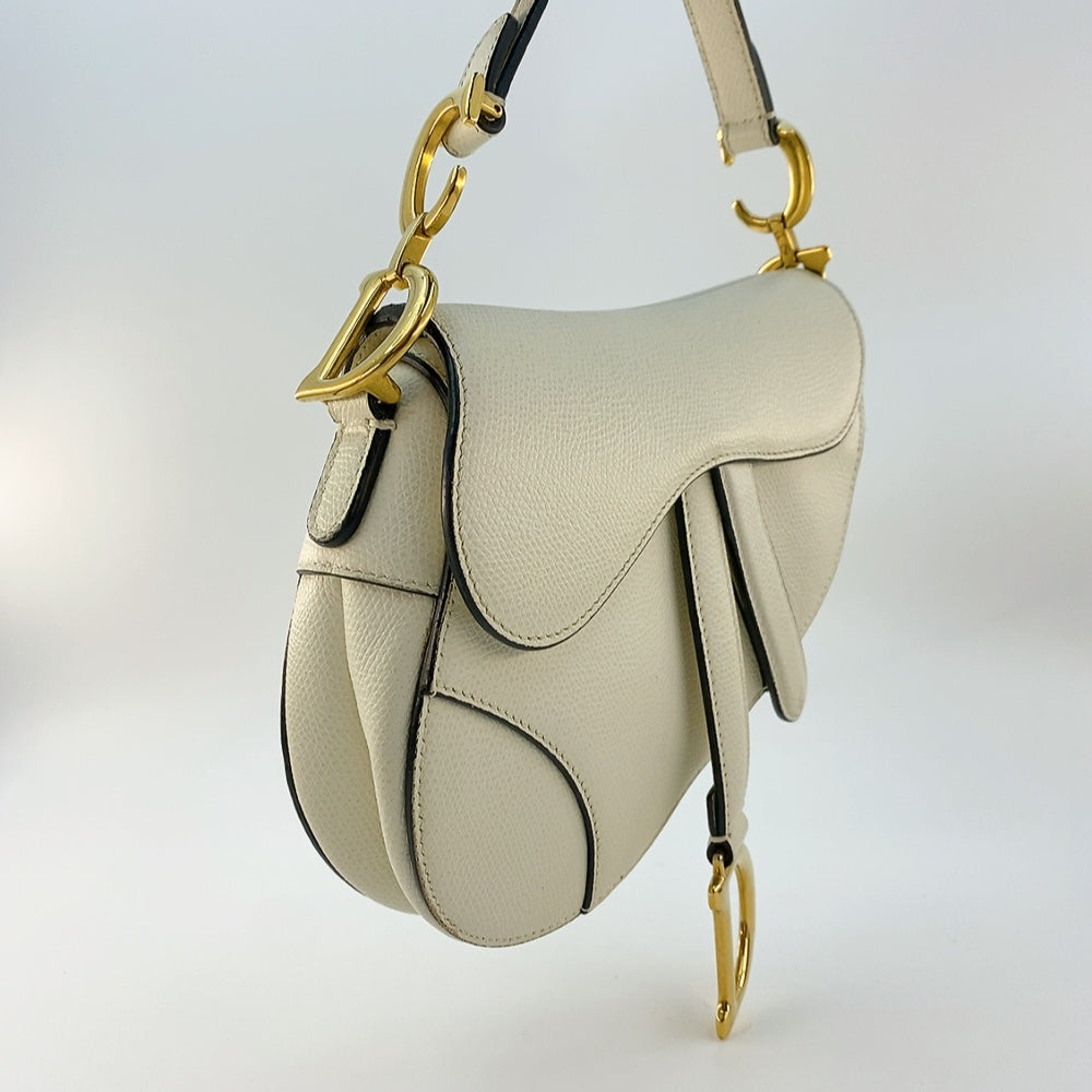 Dior Saddle in White