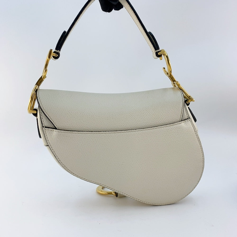 Dior Saddle in White