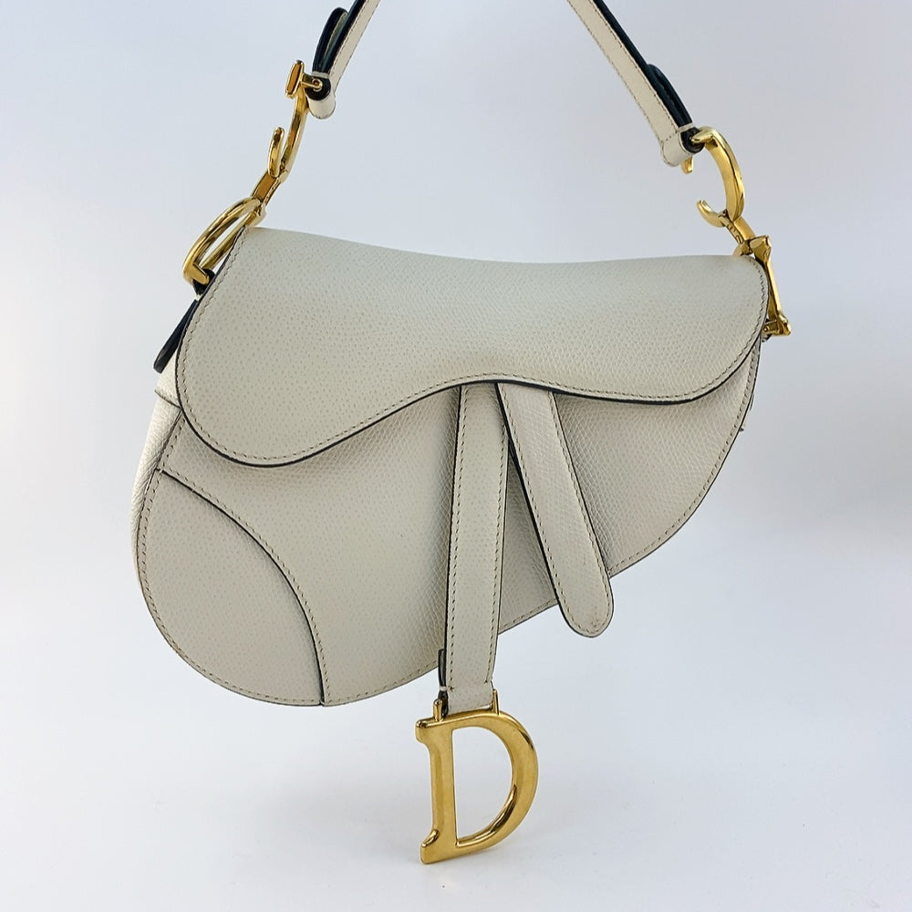 Dior Saddle in White