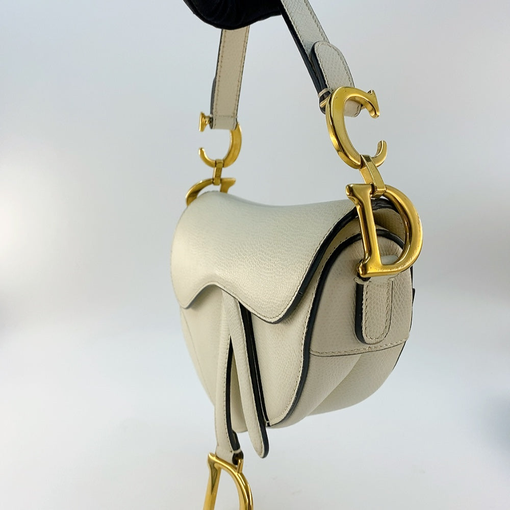 Dior Saddle in White