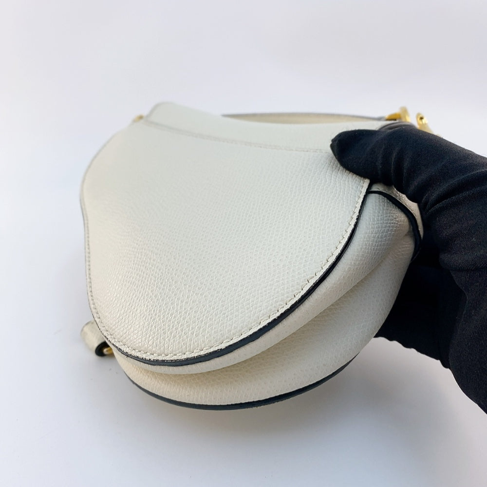 Dior Saddle in White