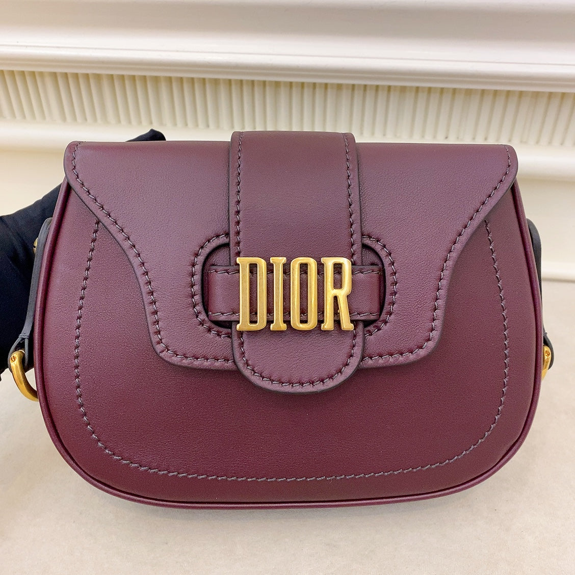 Dior D Fence Saddle Bag