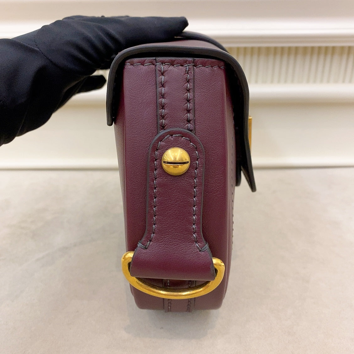 Dior D Fence Saddle Bag