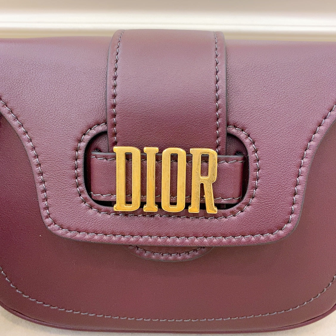 Dior D Fence Saddle Bag