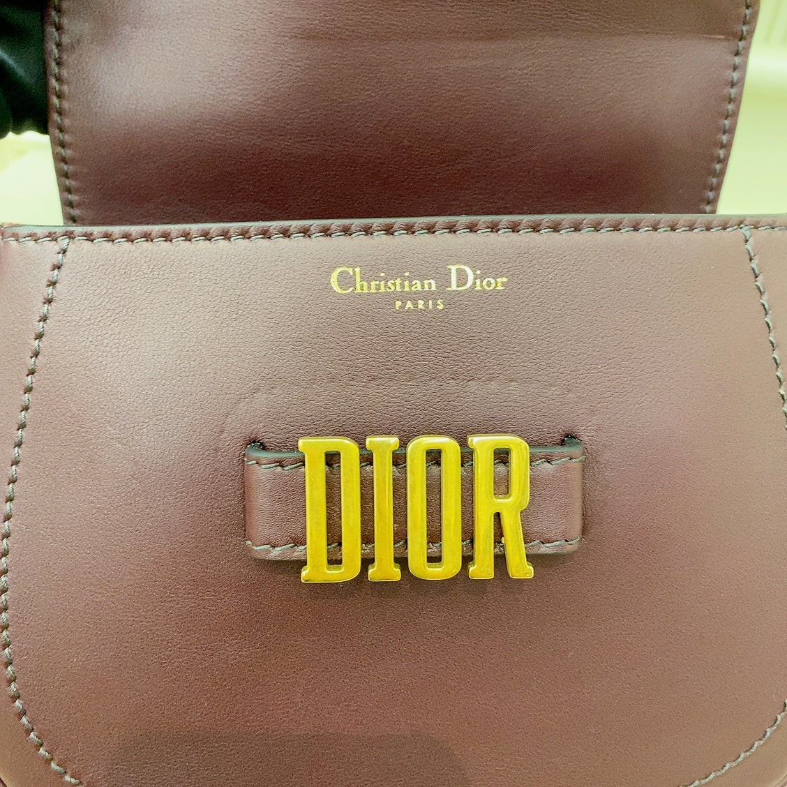 Dior D Fence Saddle Bag