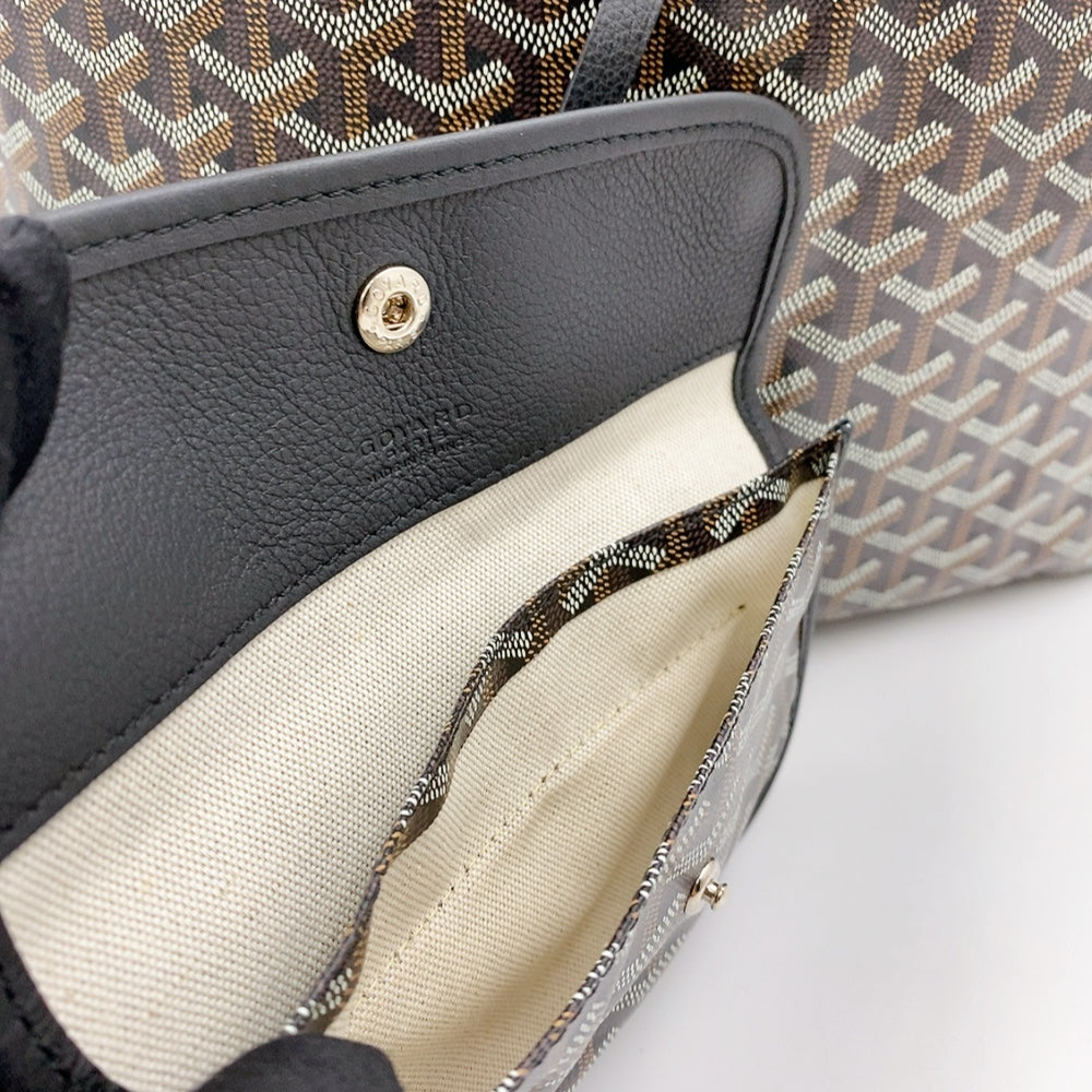 GOYARD PM TOTE BAG IN BLACK