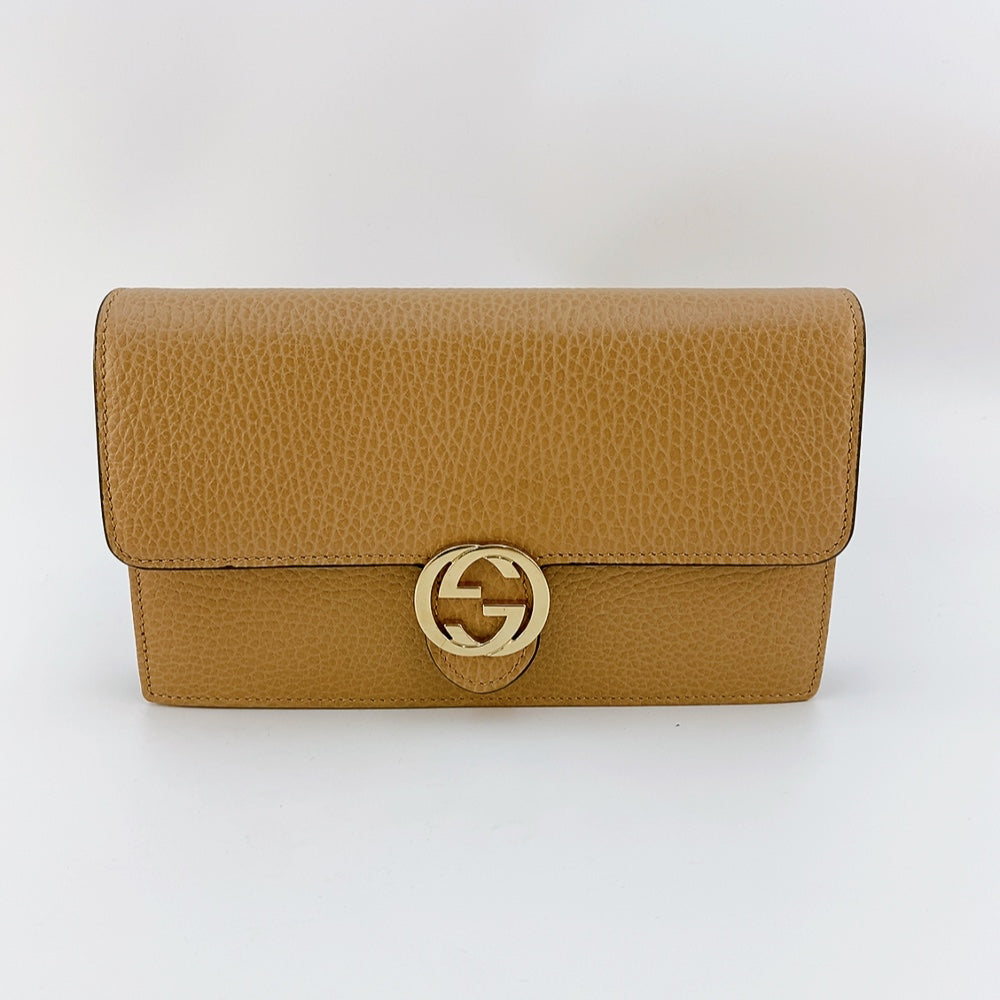 GUCCI BEIGE WOC SLING BAG