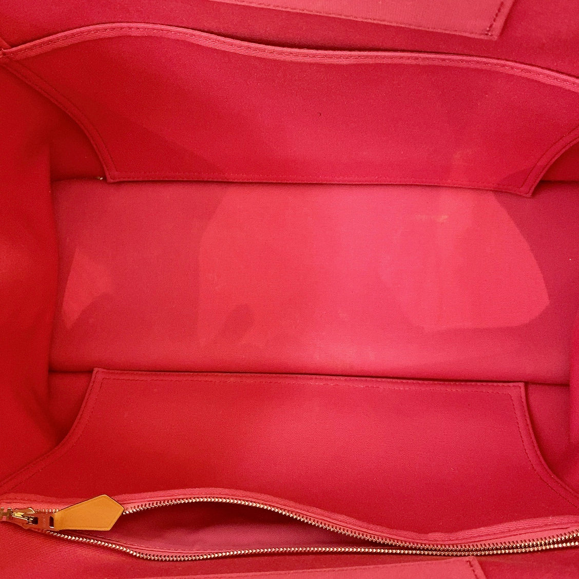 Hermes Cabag PM Red Canvas Shoulder Bag