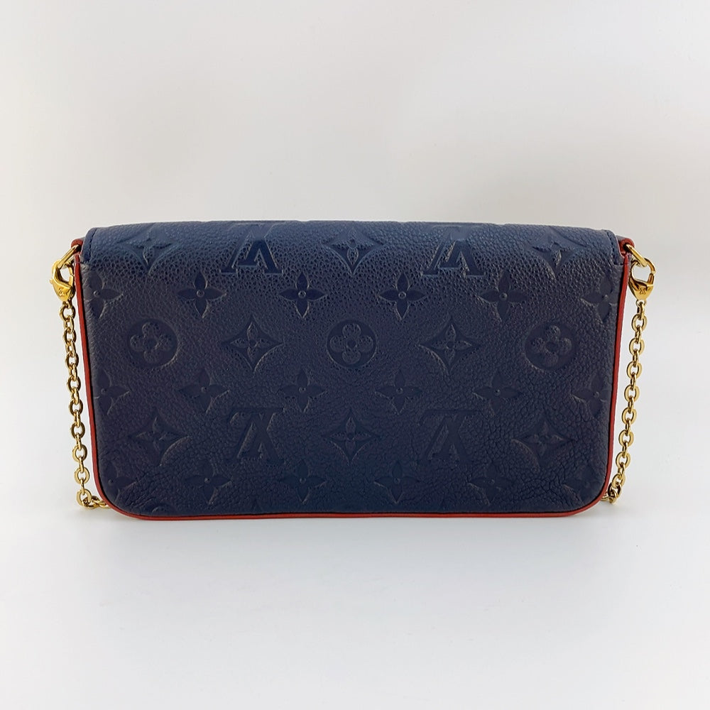 LV Felicie Pochette in Blue