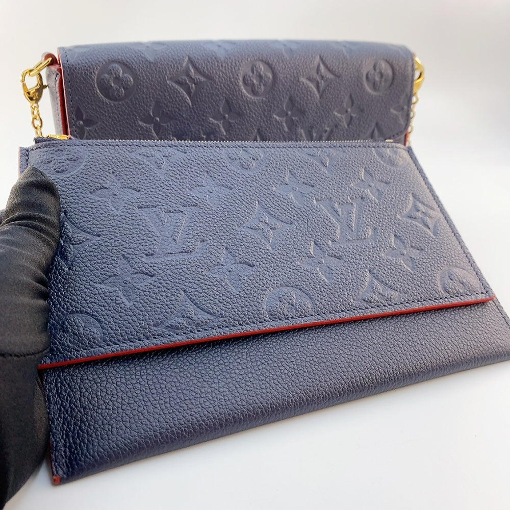 LV Felicie Pochette in Blue