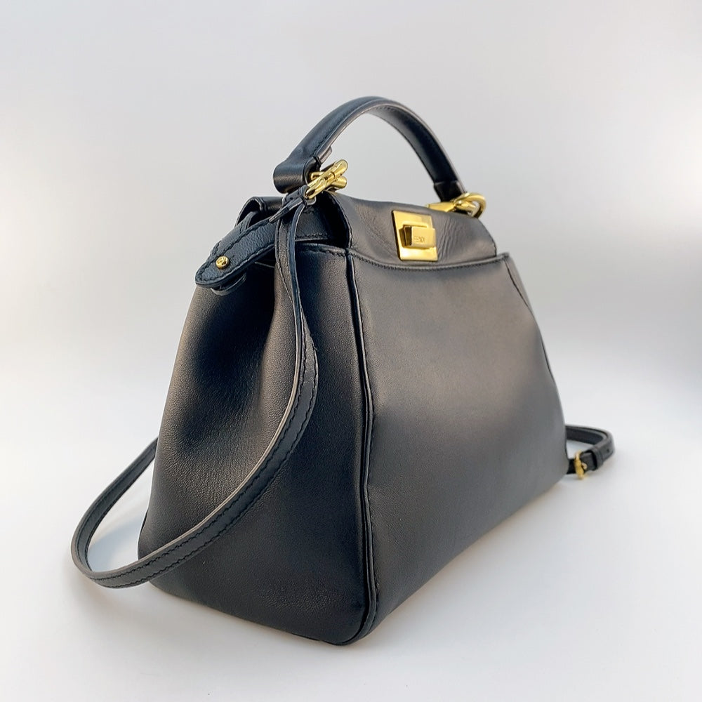 Fendi Peekaboo Mini in Black