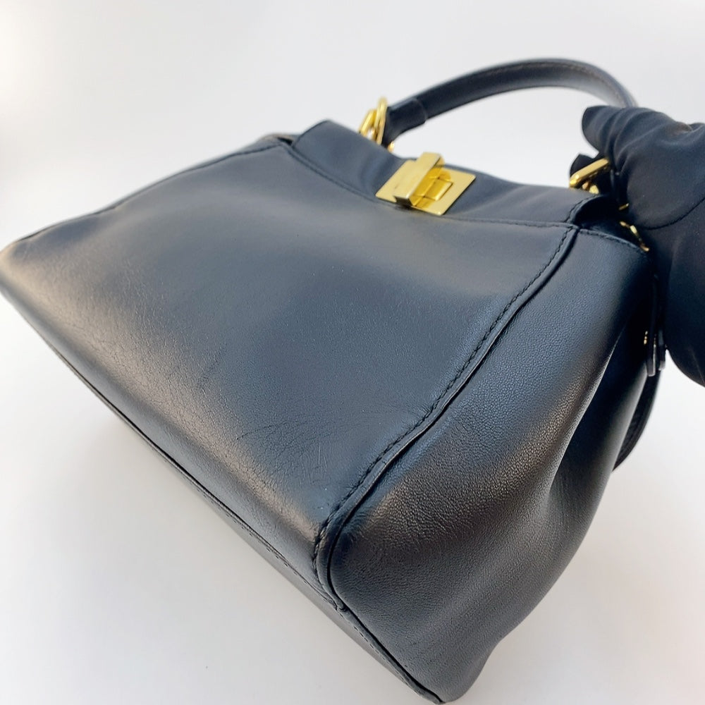 Fendi Peekaboo Mini in Black