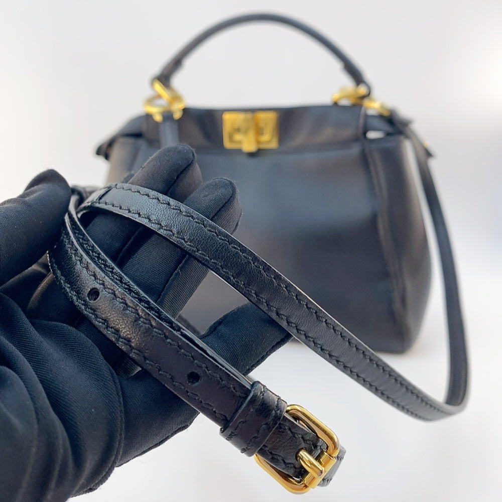 Fendi Peekaboo Mini in Black