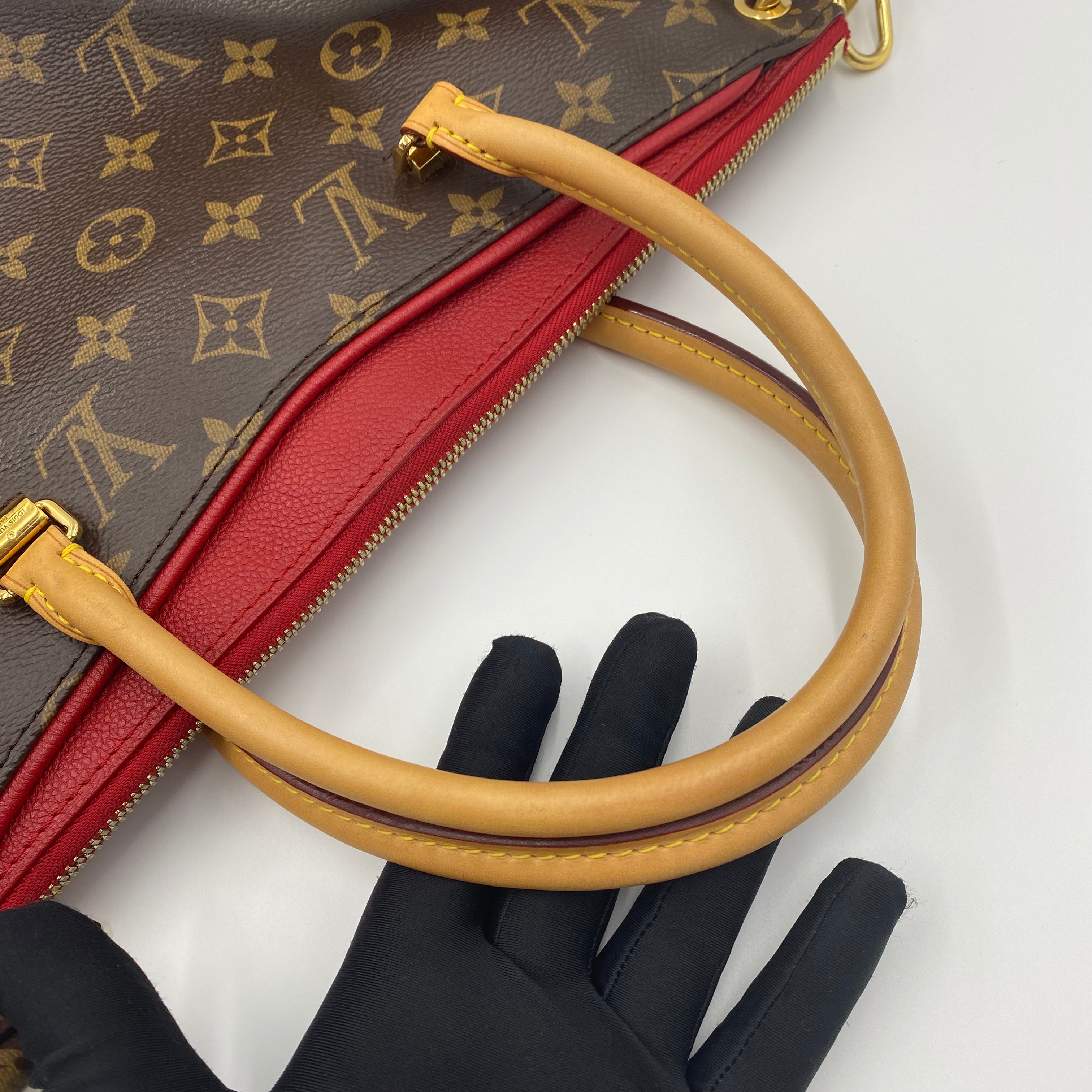 LV Monogram Pallas MM