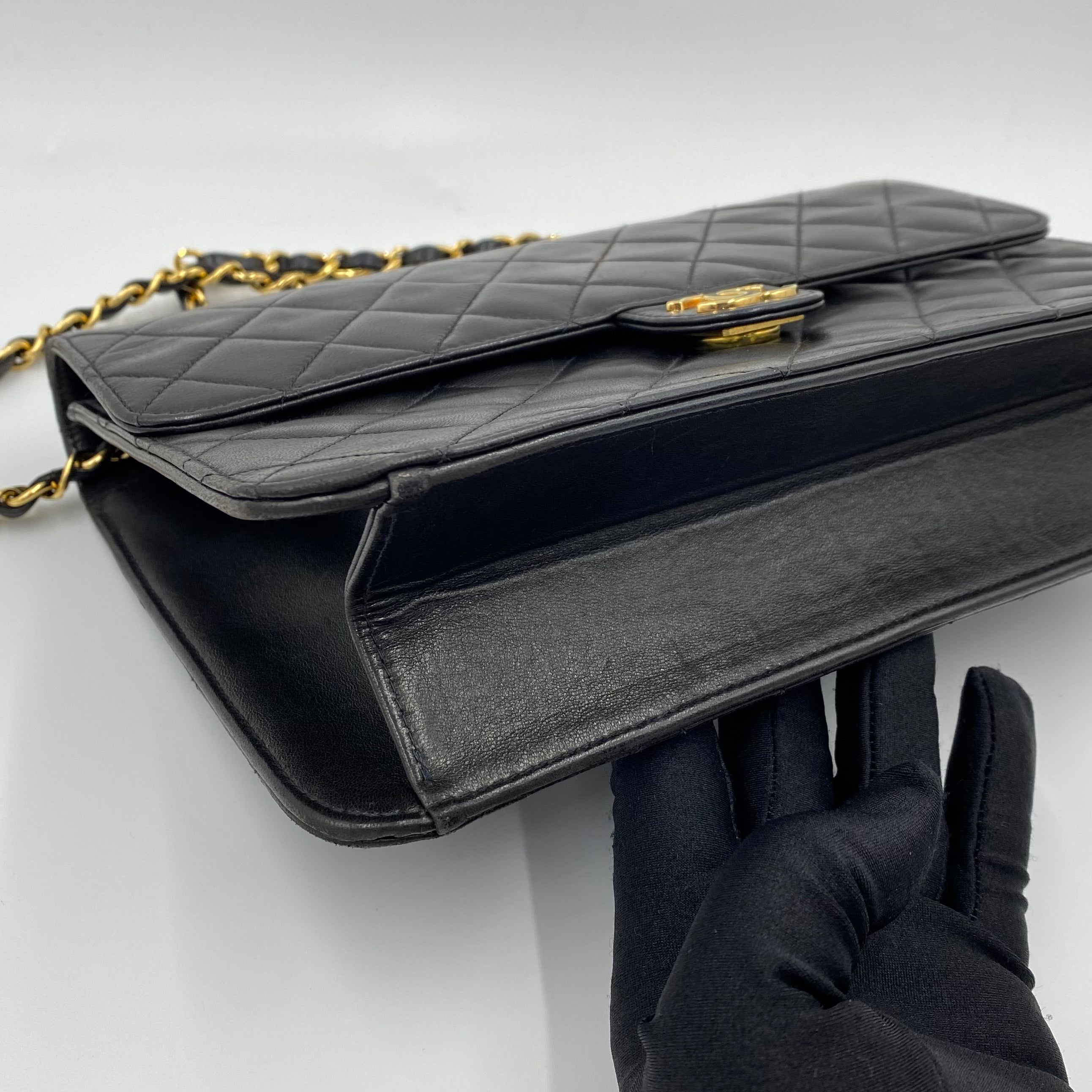 Chanel Vintage Classic Flap in Black