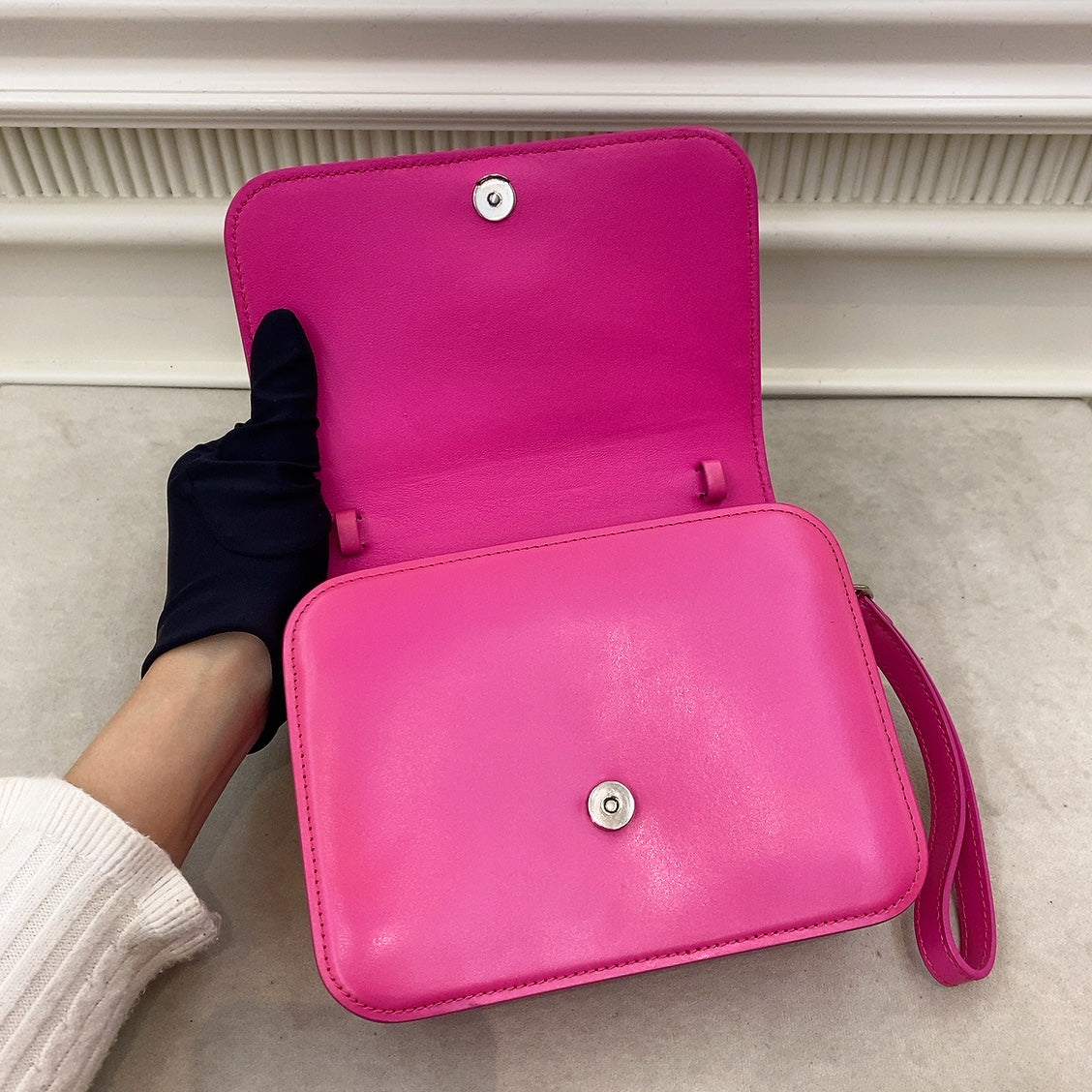 Balenciaga B Dot Bag in Pink