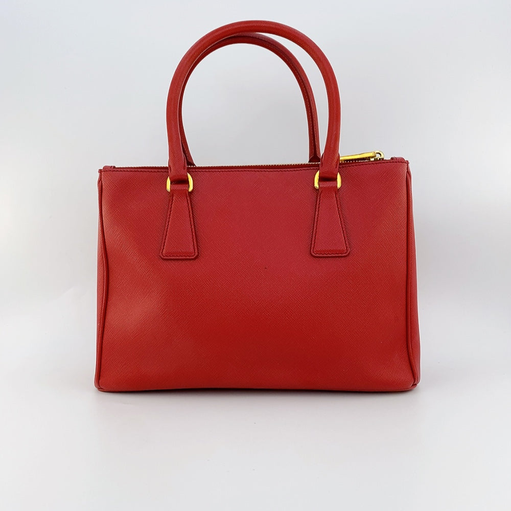 Prada Saffiano Red Galleria