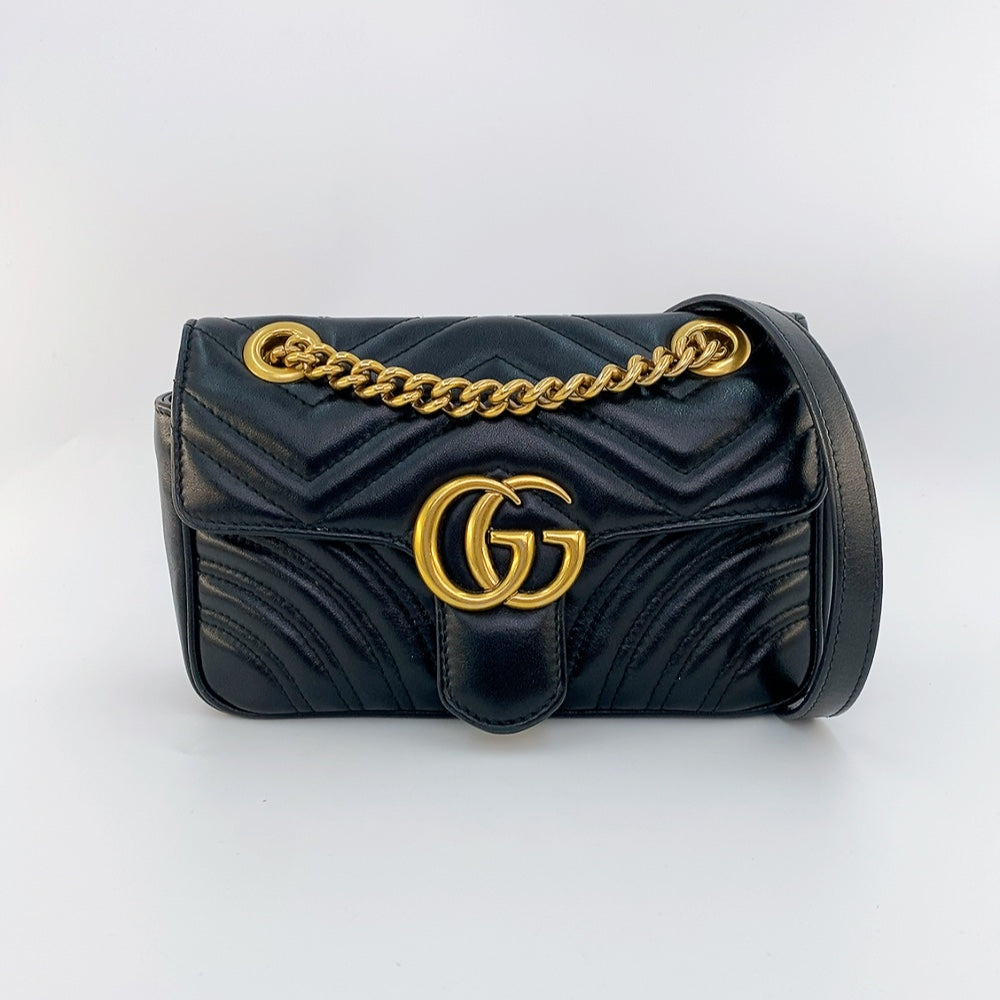 Gucci Marmont Mini in Black