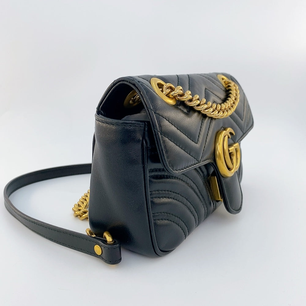 Gucci Marmont Mini in Black