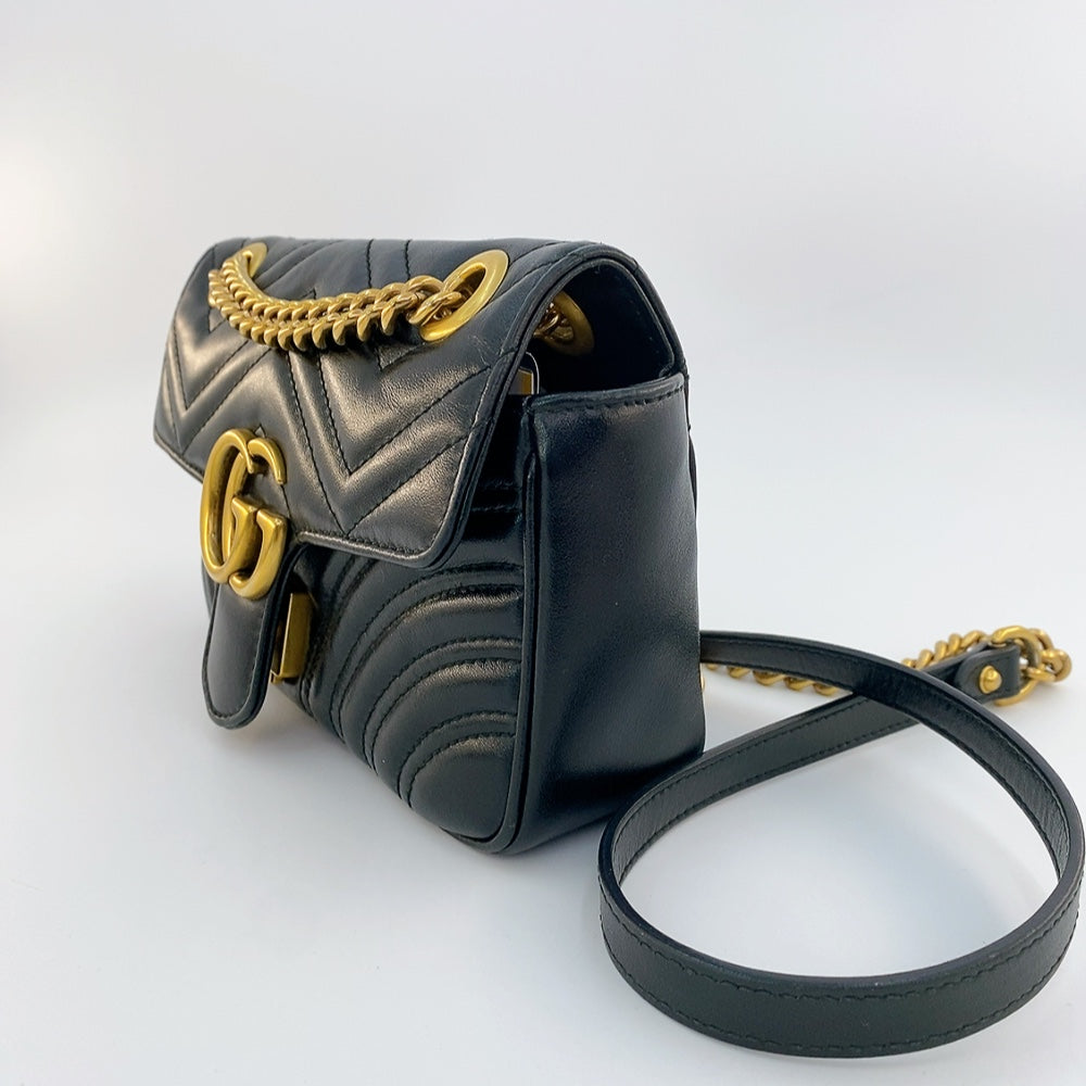 Gucci Marmont Mini in Black