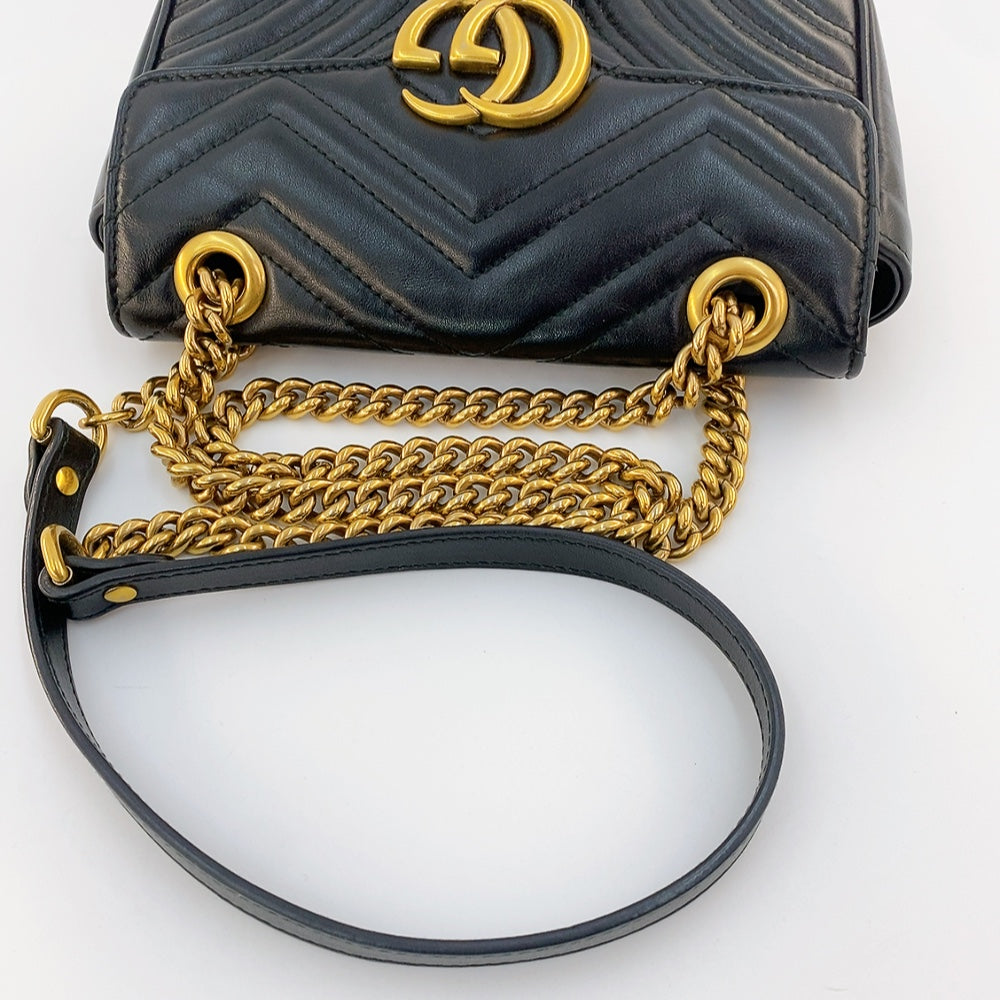 Gucci Marmont Mini in Black