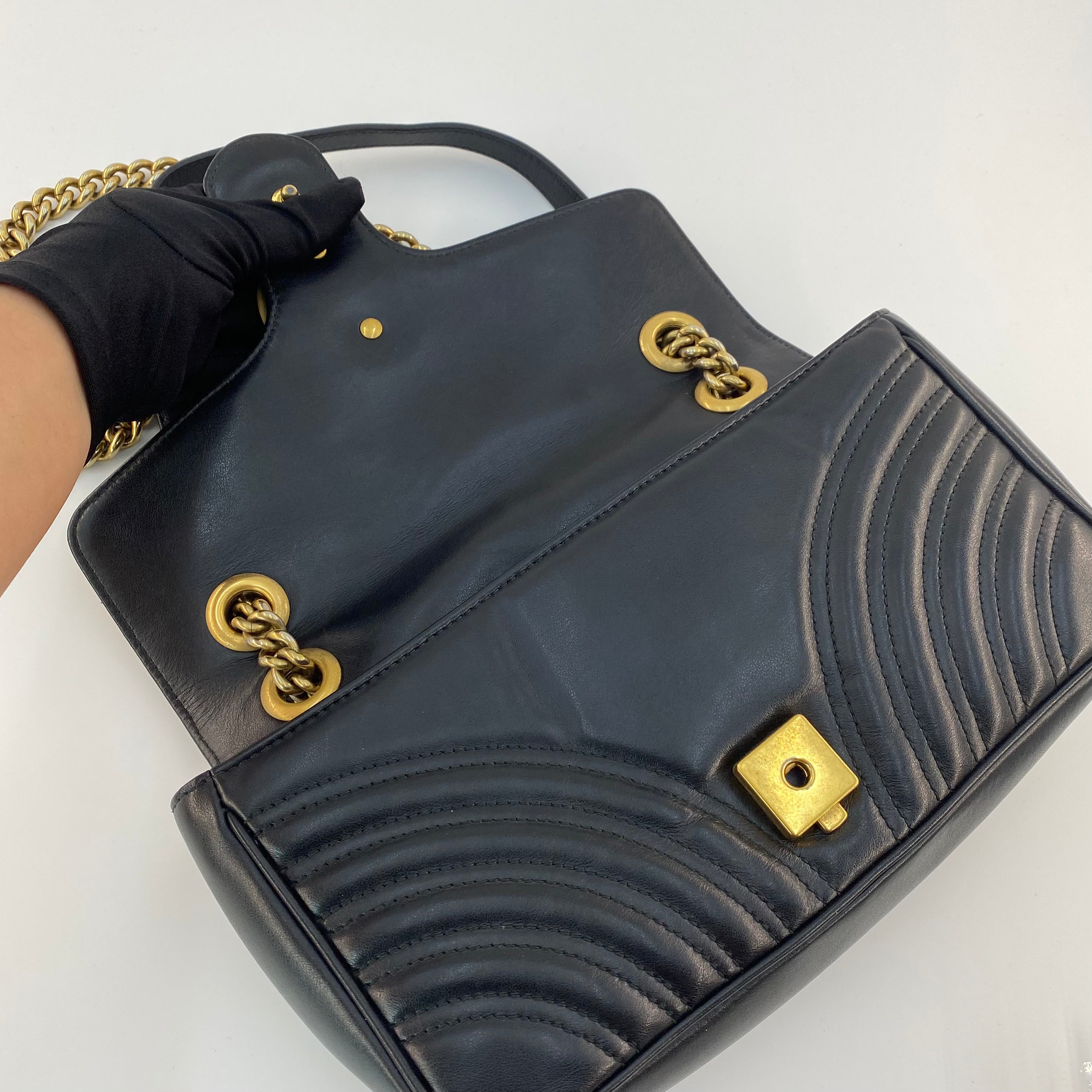 Gucci Marmont Small in Black