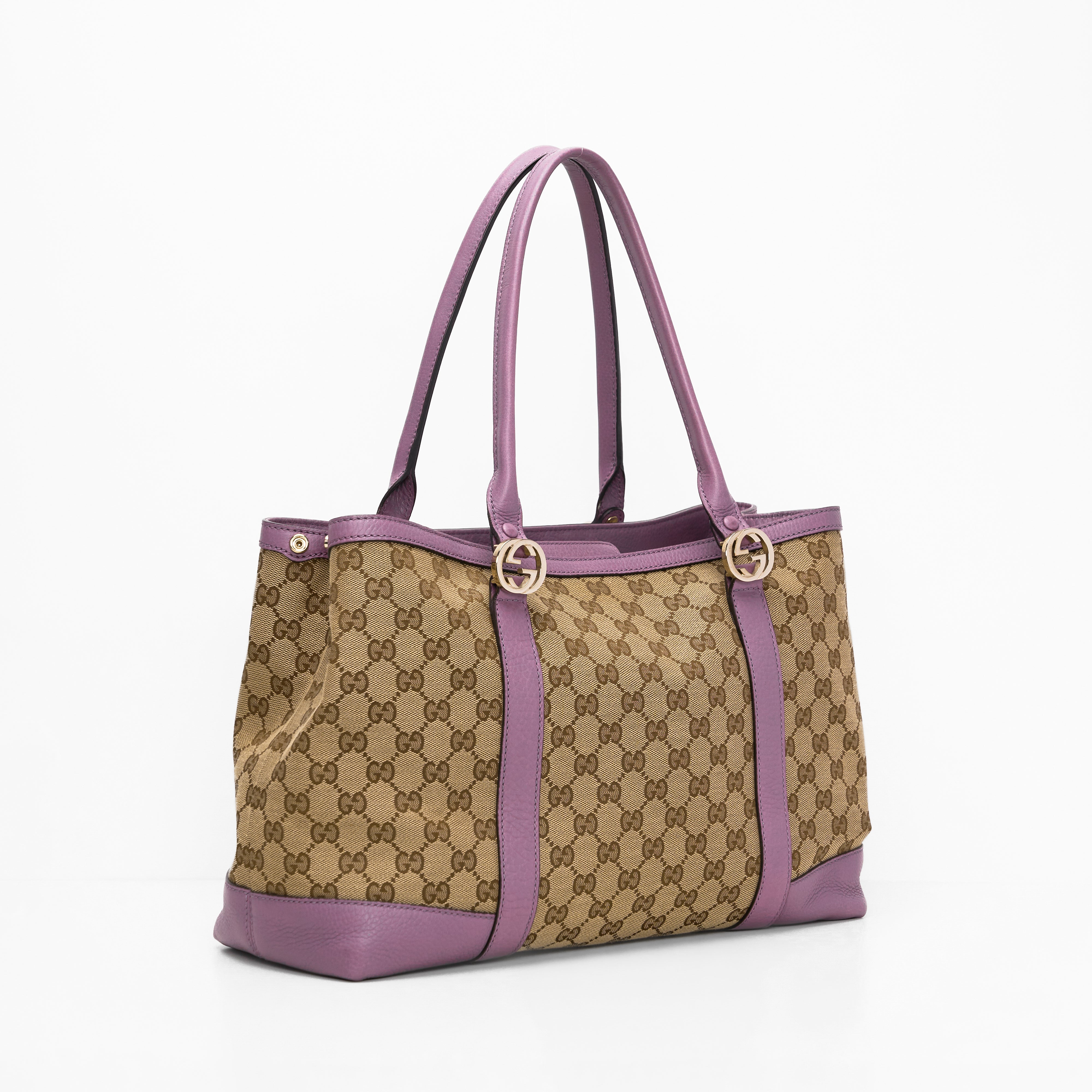 Gucci Canvas Shoulder Bag