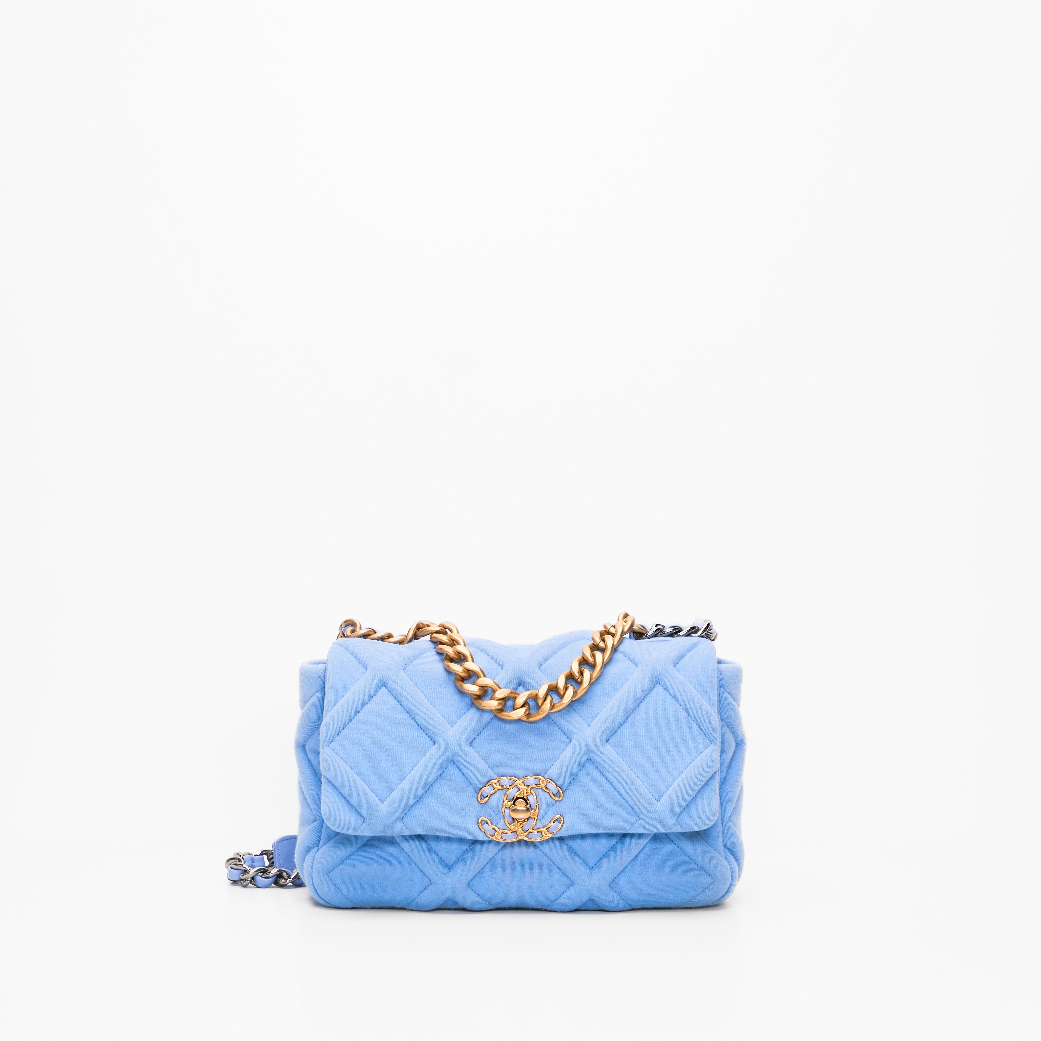 Chanel 19 Small in Blue
