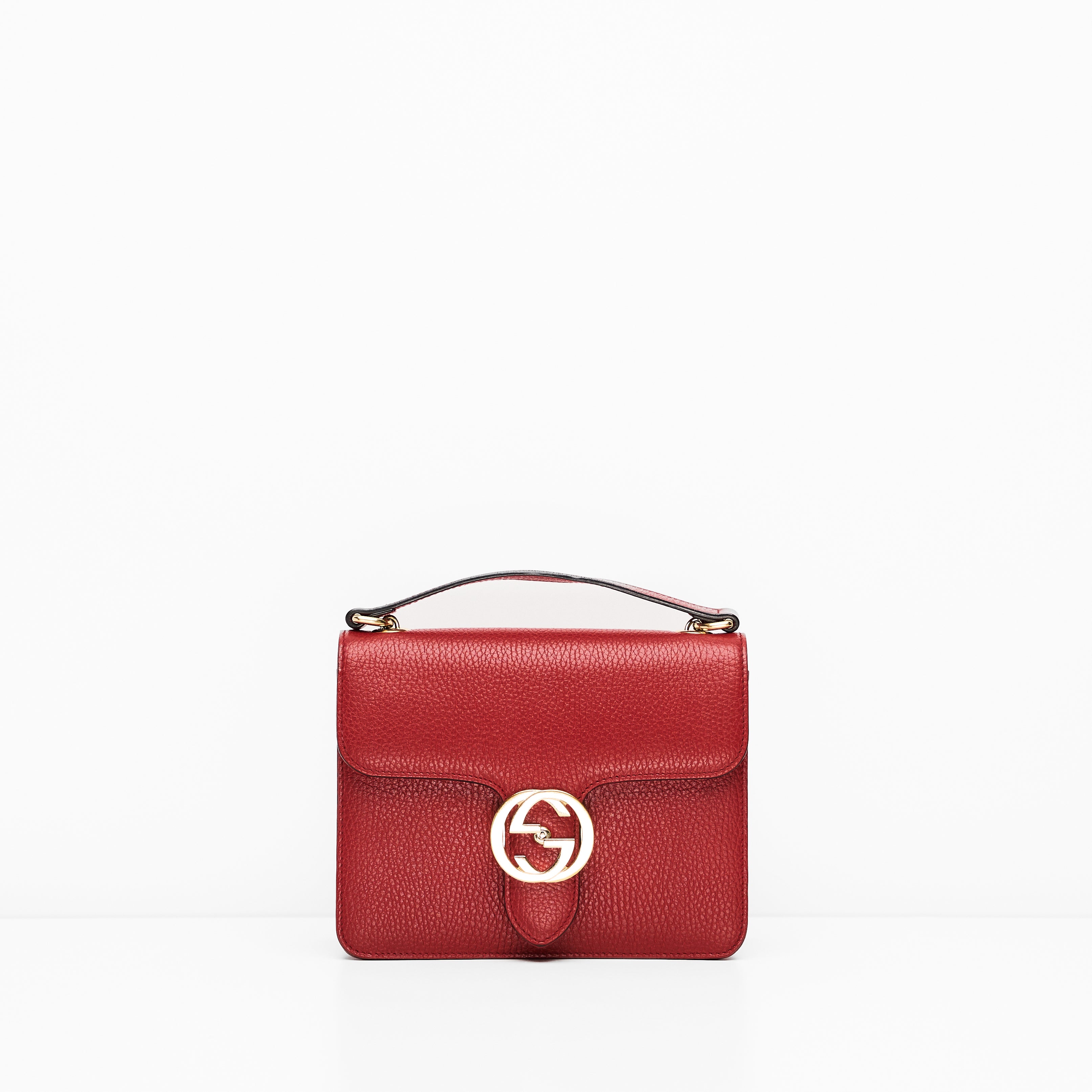 Gucci interlocking bag red online