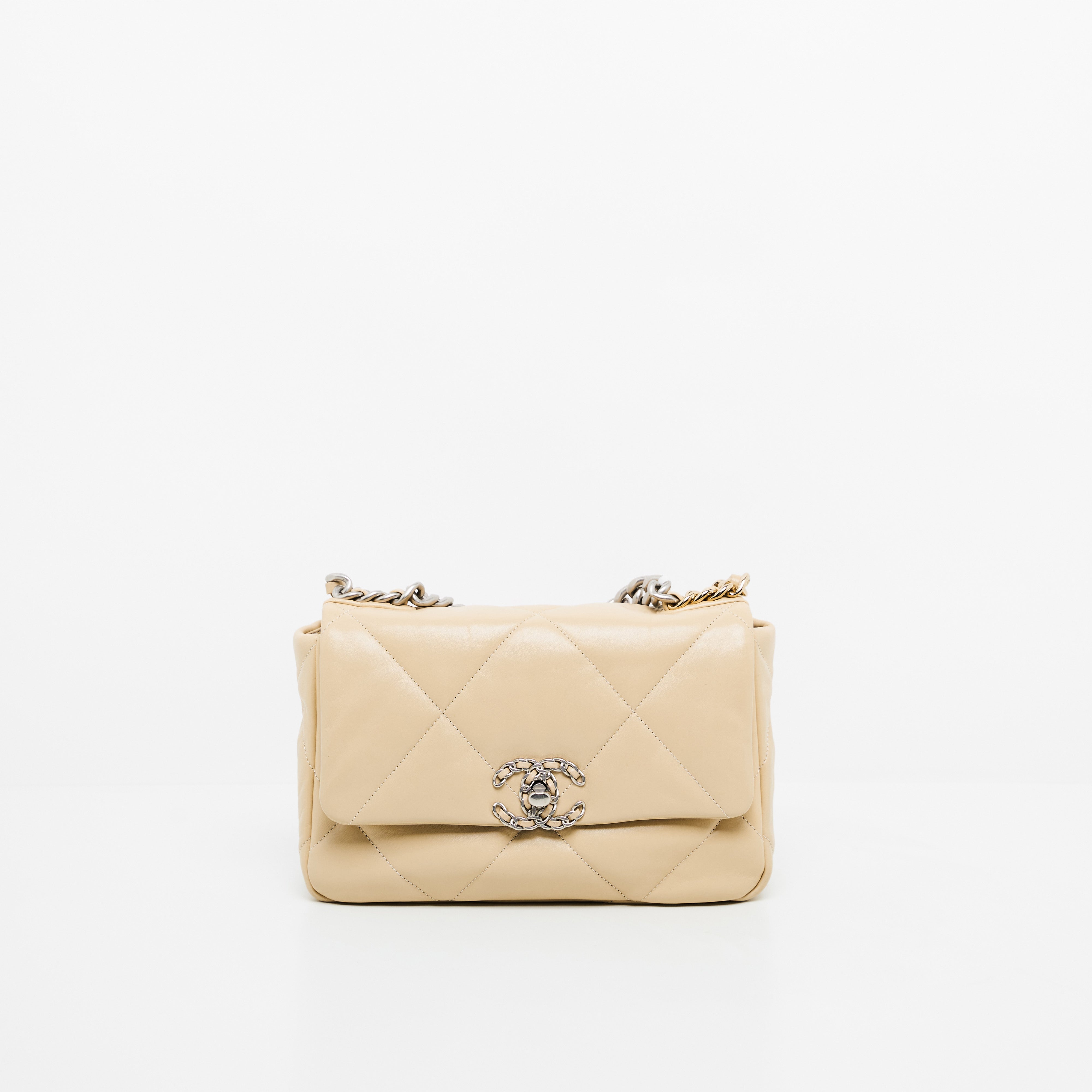 Chanel 19 Bag in Beige