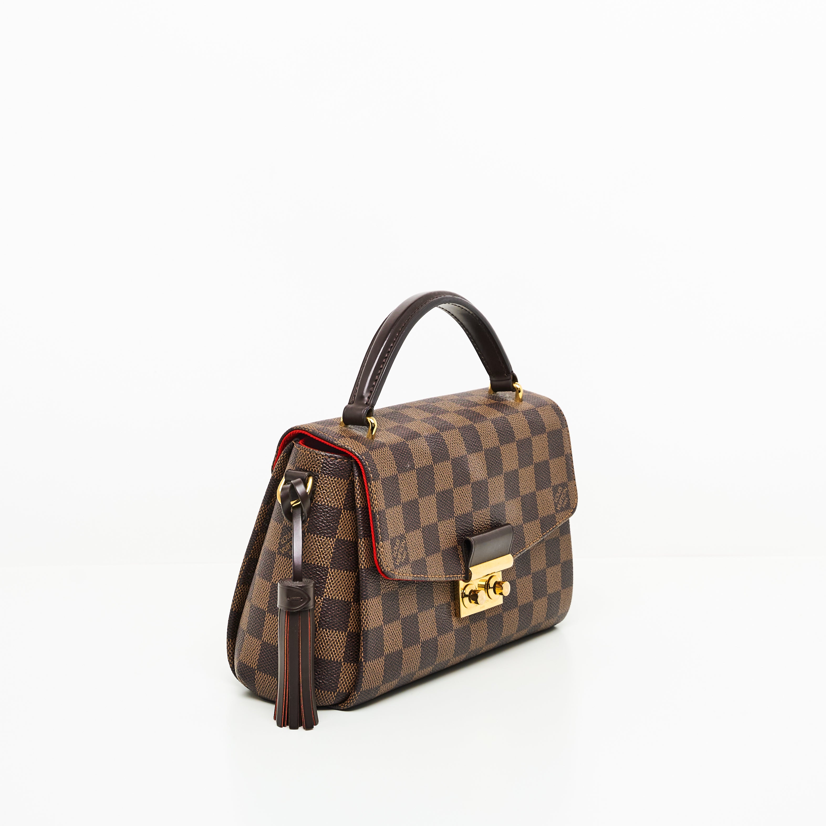 LV CROISETTE DAMIER EBENE