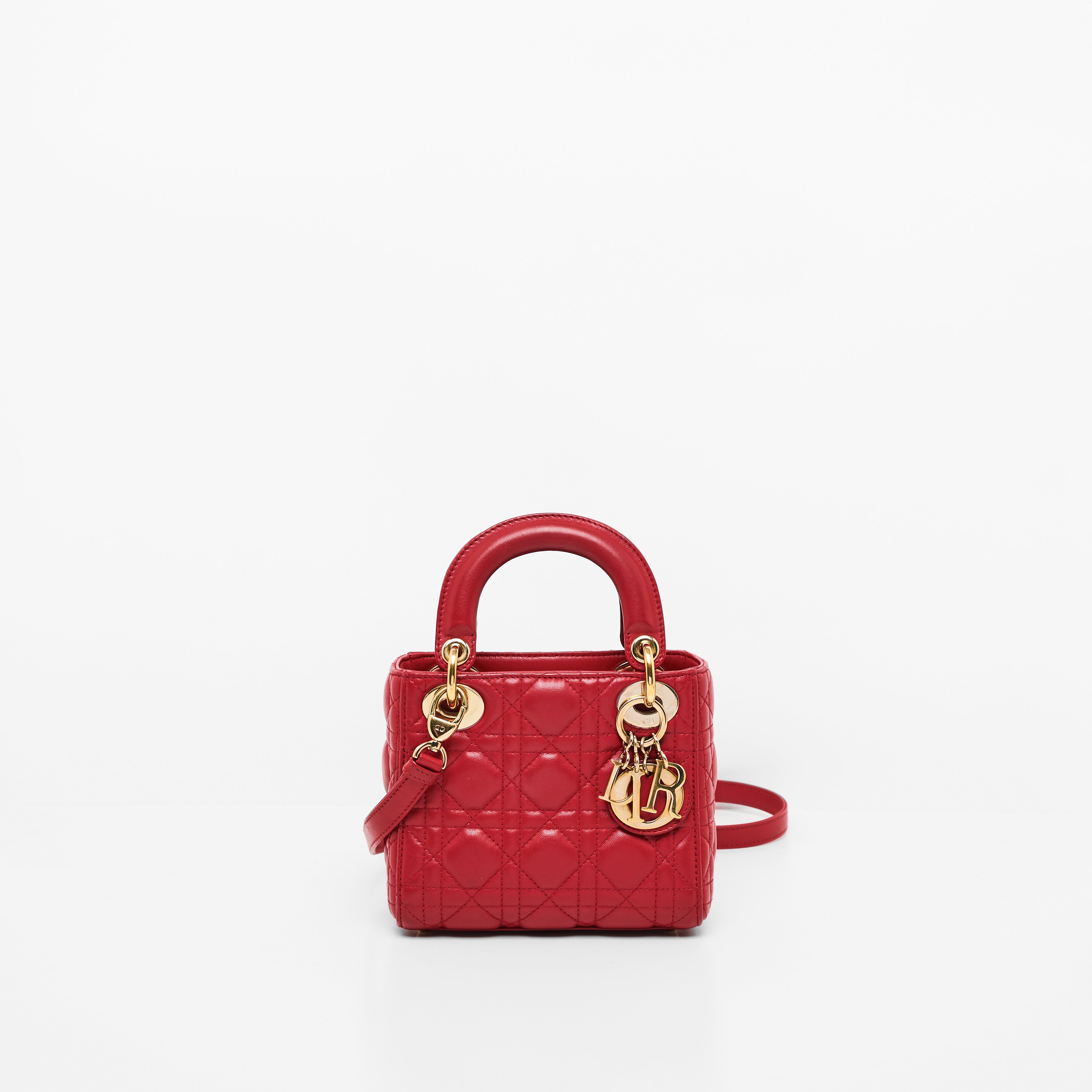 Lady Dior Mini in Red