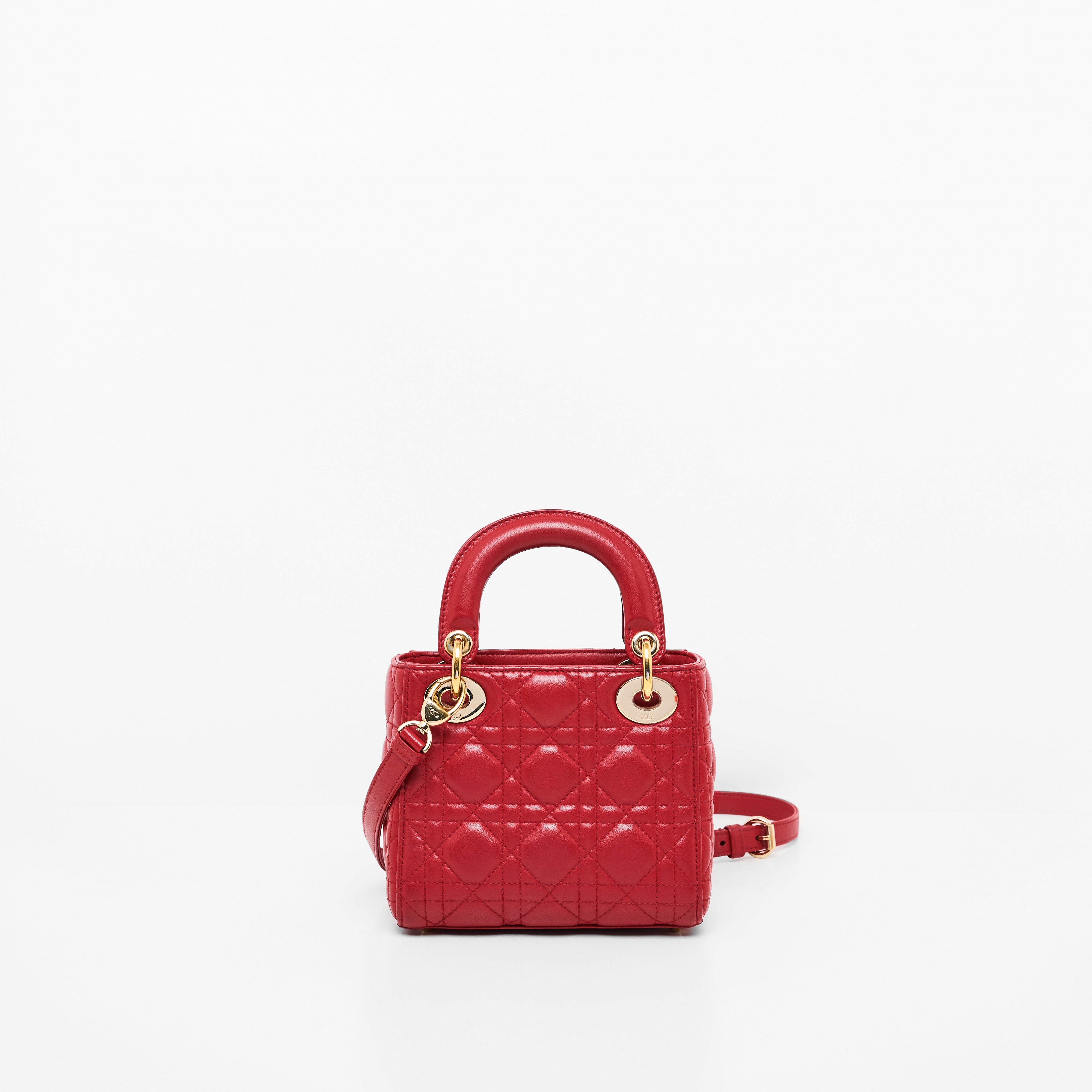 Lady Dior Mini in Red