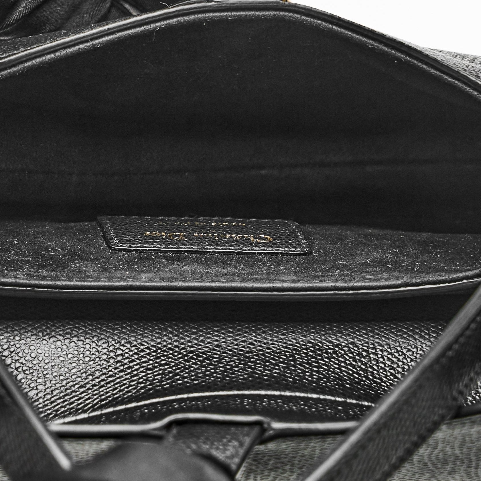 Dior Mini Saddle Bag in Black