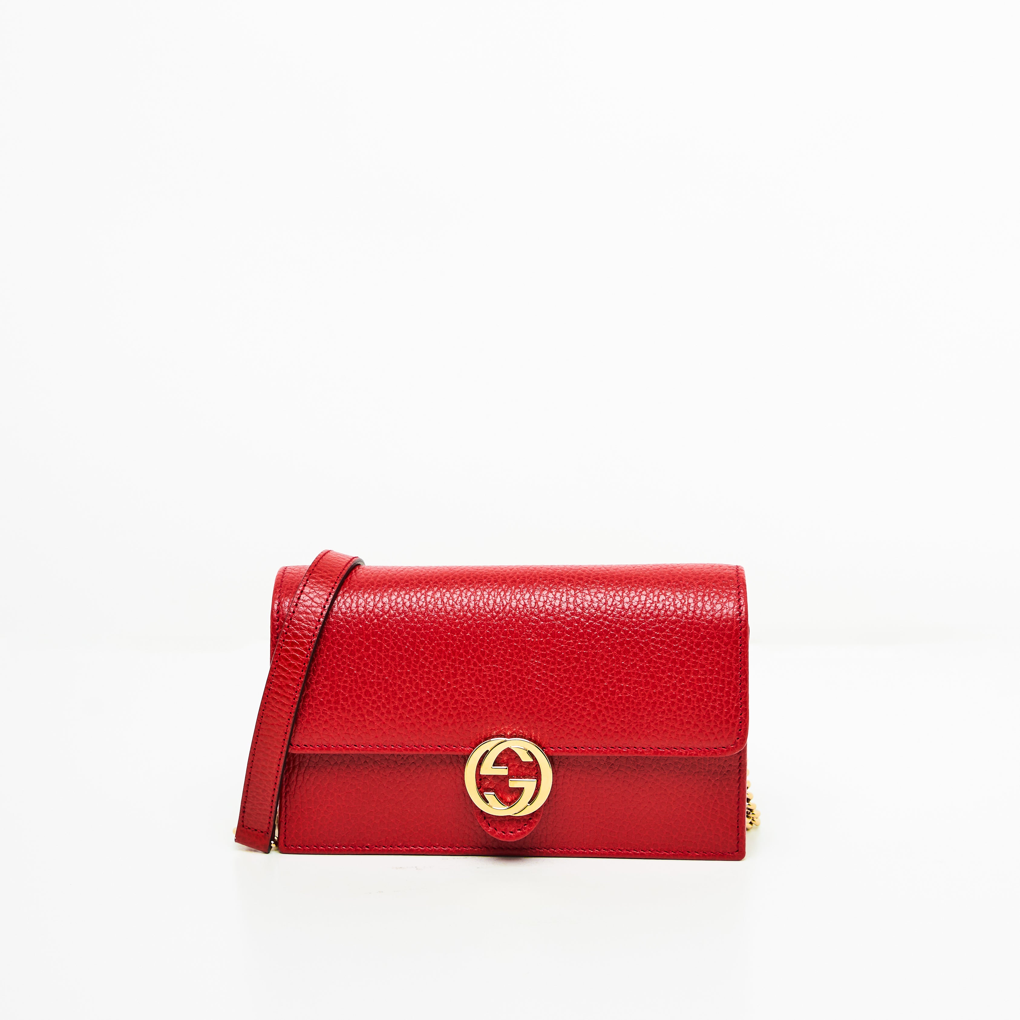 Gucci Interlocking Woc Red