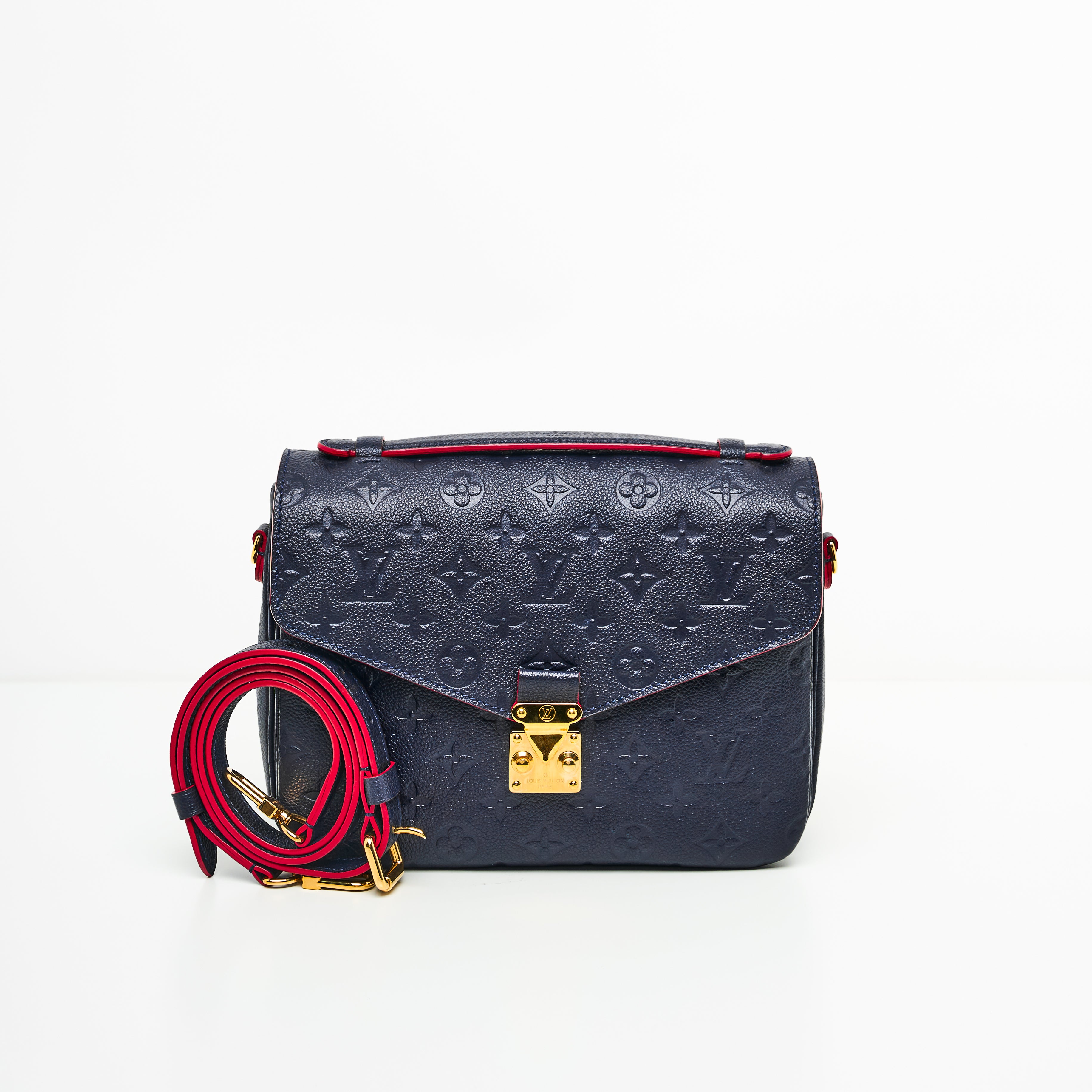 LV POCHETTE METIS IN NAVY BLUE