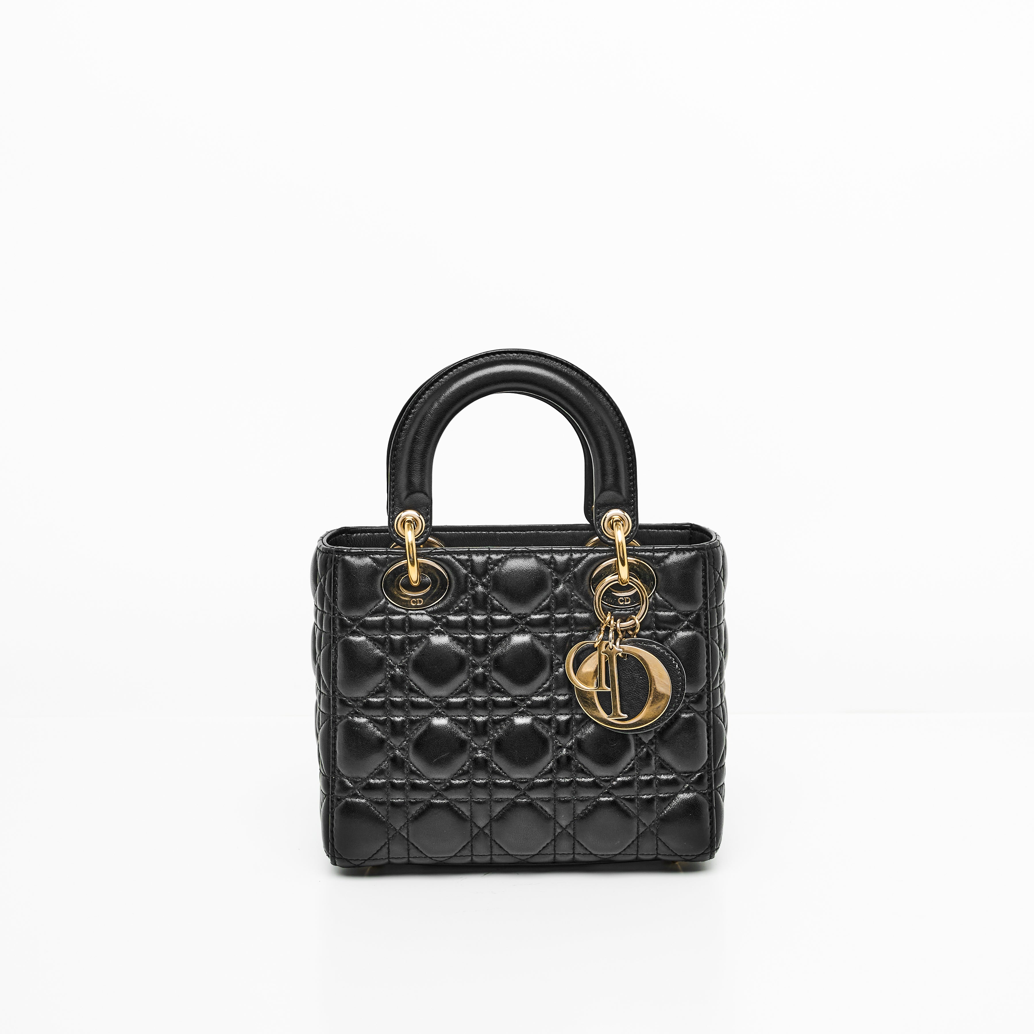 LADY DIOR SMALL IN BLACK