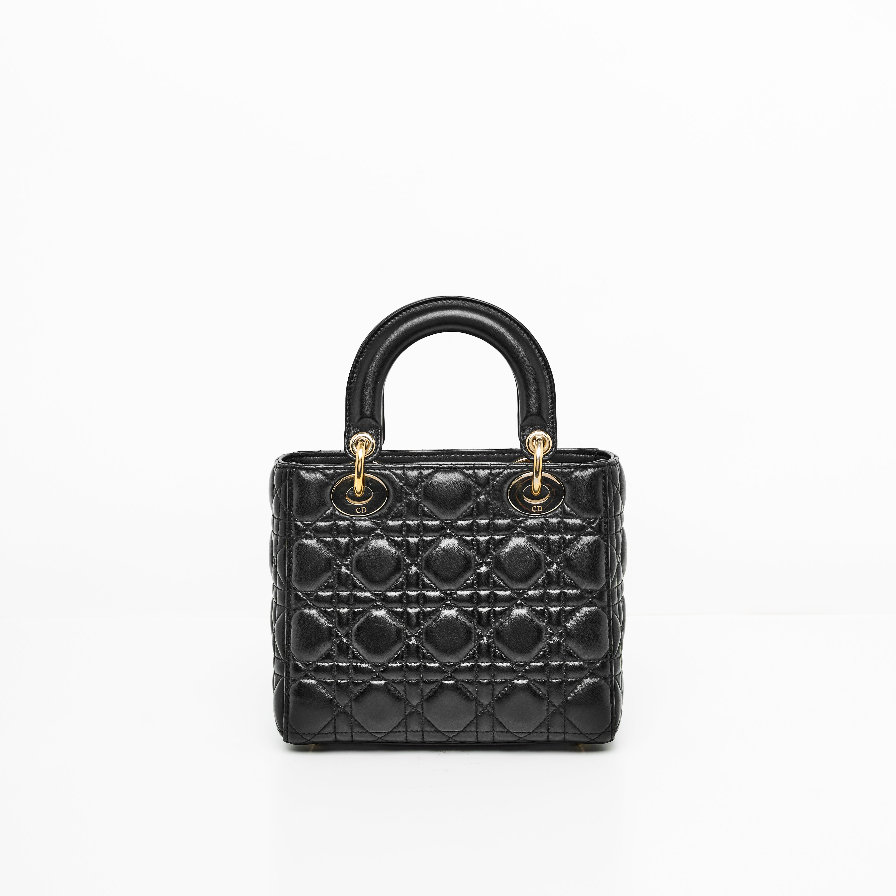 LADY DIOR SMALL IN BLACK