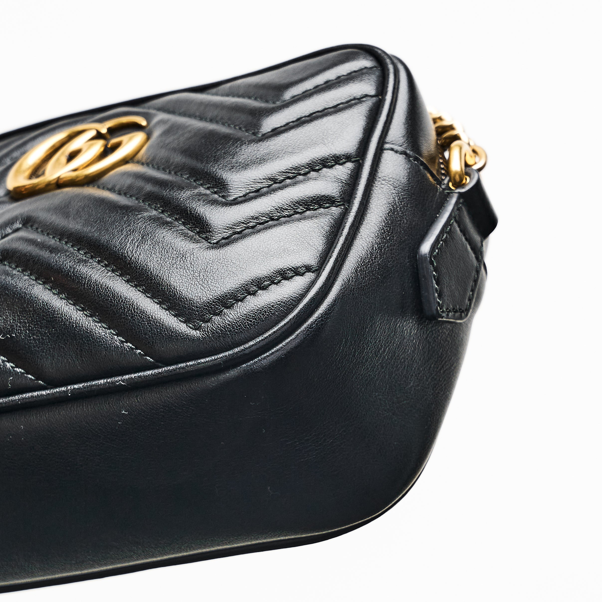 Gucci GG Marmont Camera Bag In Black