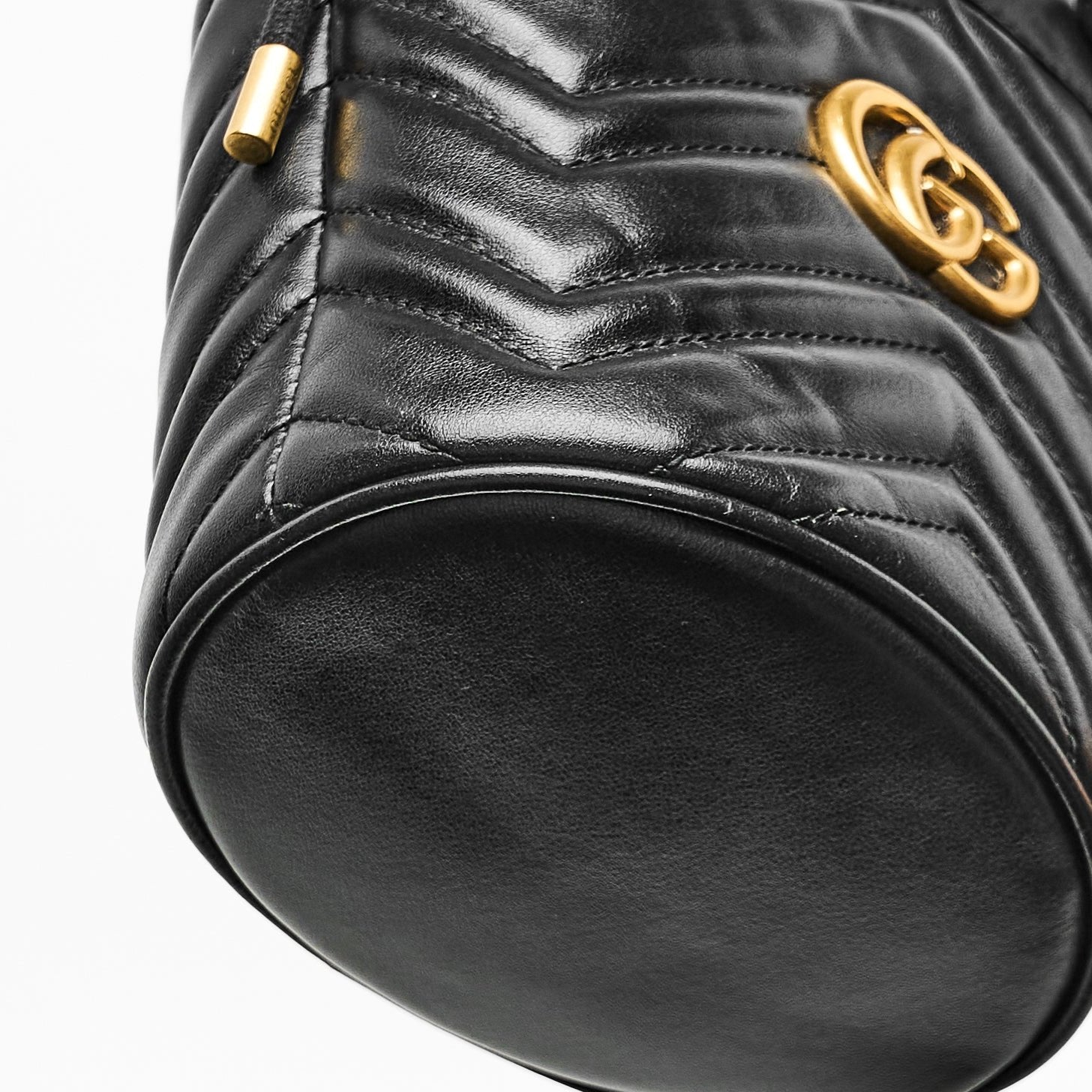 Gucci Marmont  Mini Bucket in Black